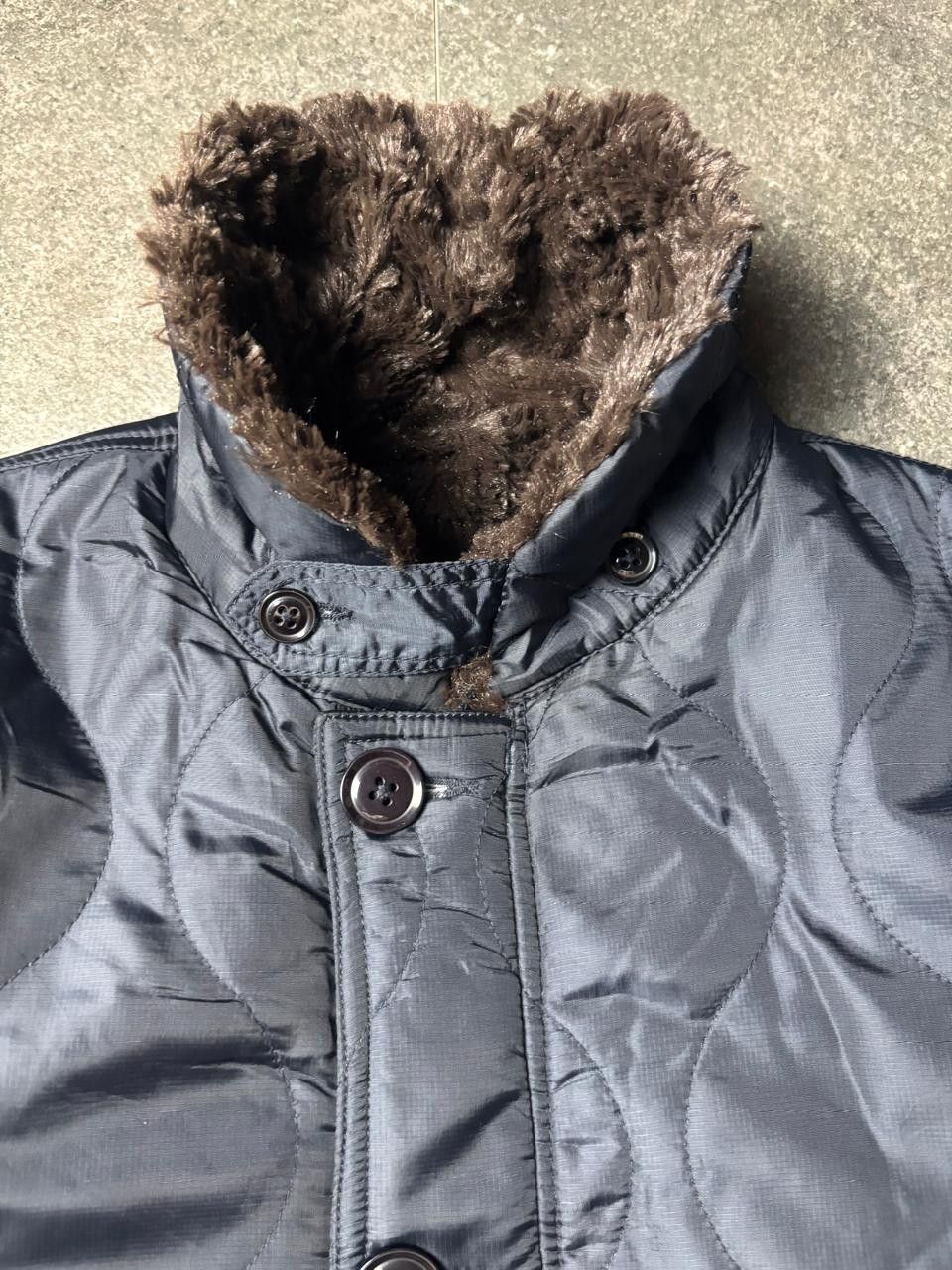 semanticdesign 2000s Semantic Design Fur Sherpa Warm Padded Jacket Size US M / EU 48-50 / 2 - 5 Thumbnail