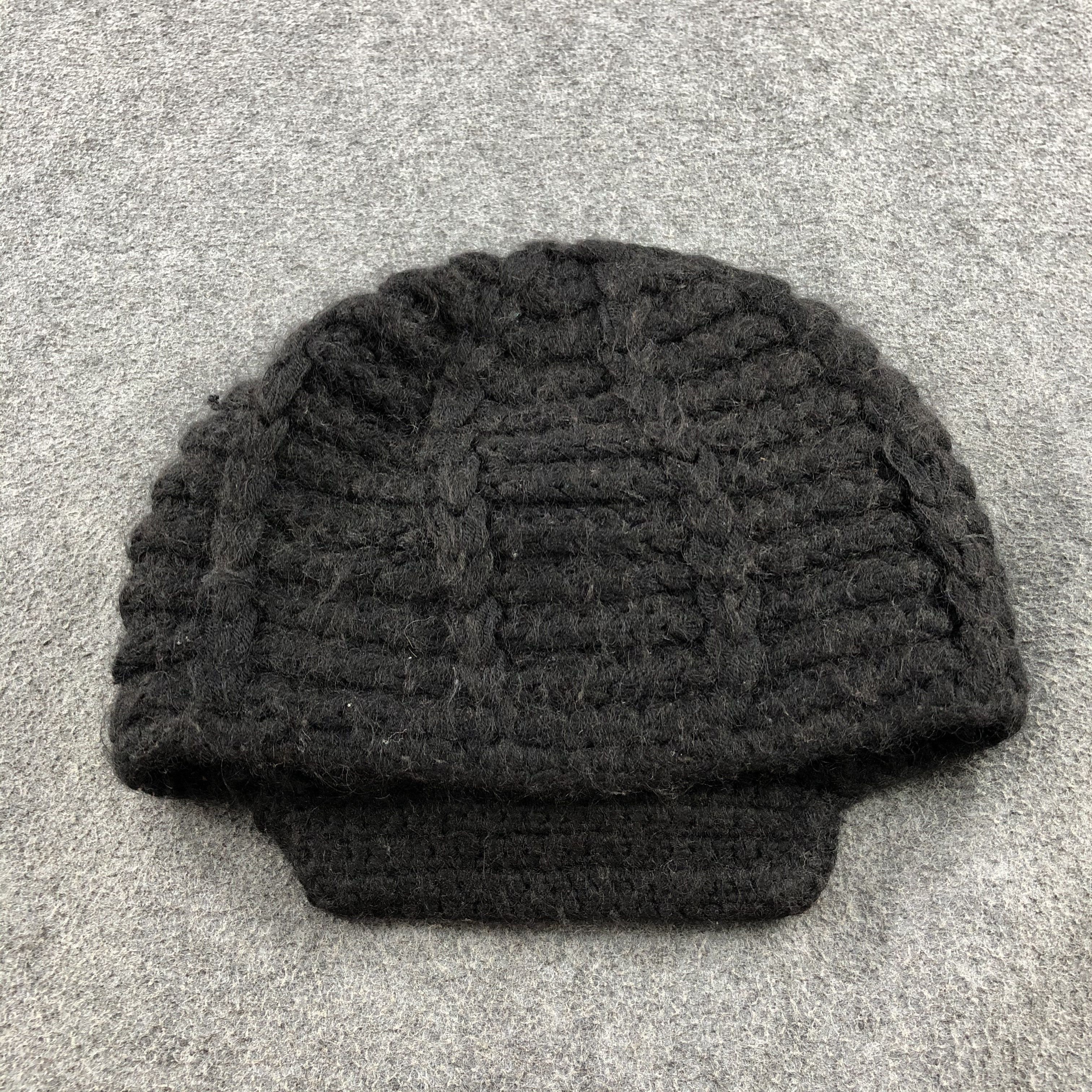 Japanese Brand Unsqueaky Wool Mohair Beanie Snowcap Snow Hat B472 Size ONE SIZE - 4 Thumbnail