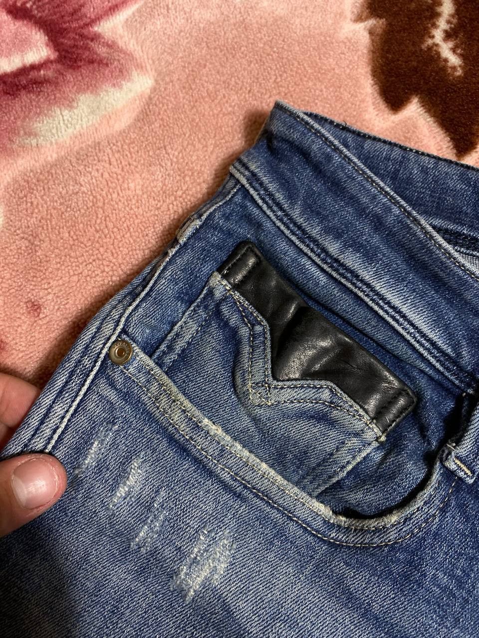 Vintage Vintage Distressed Faded Denim Pants Jeans Size US 33 - 10 Thumbnail