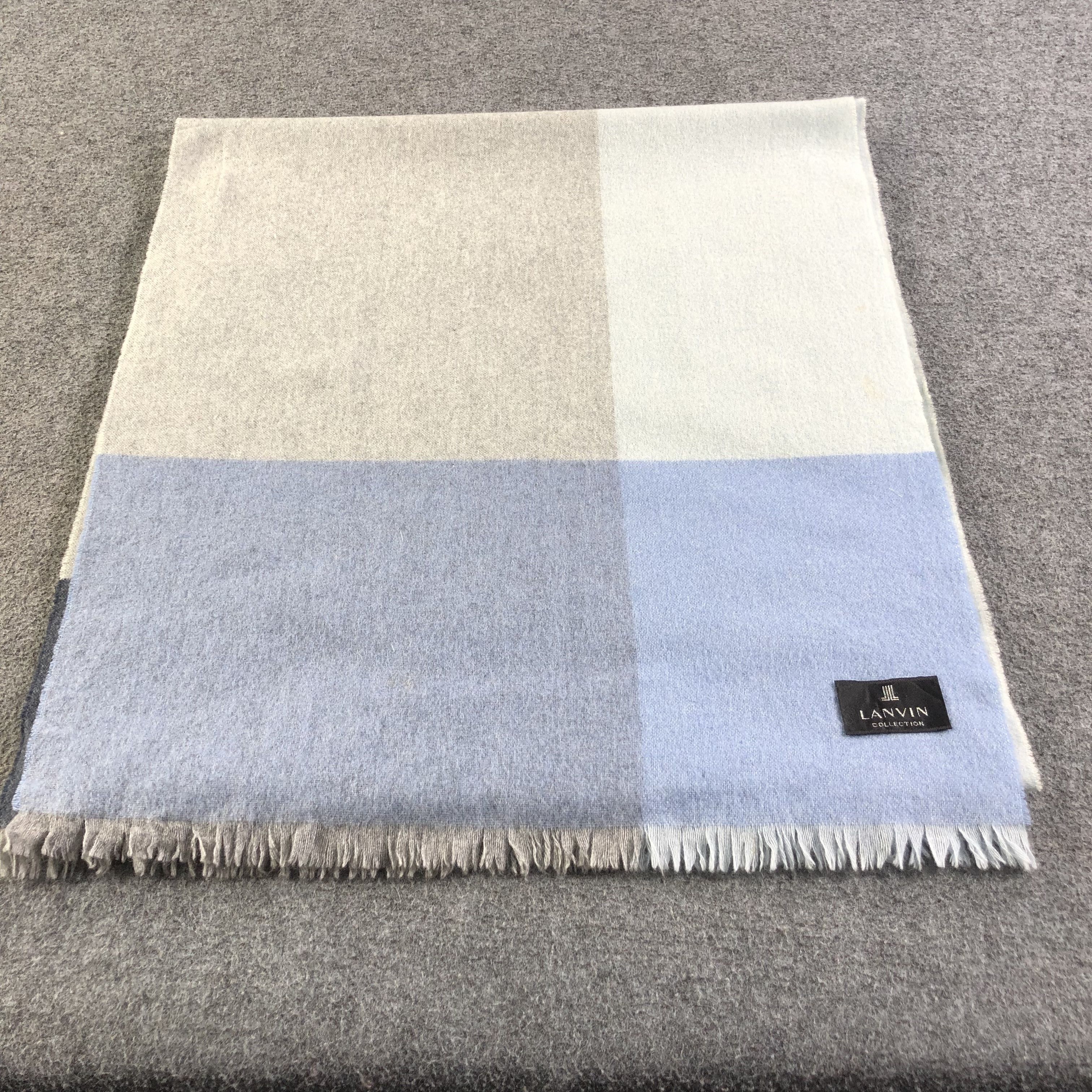 Lanvin Lanvin Cashmere Scarf Muffler V1230 Size ONE SIZE - 3 Thumbnail