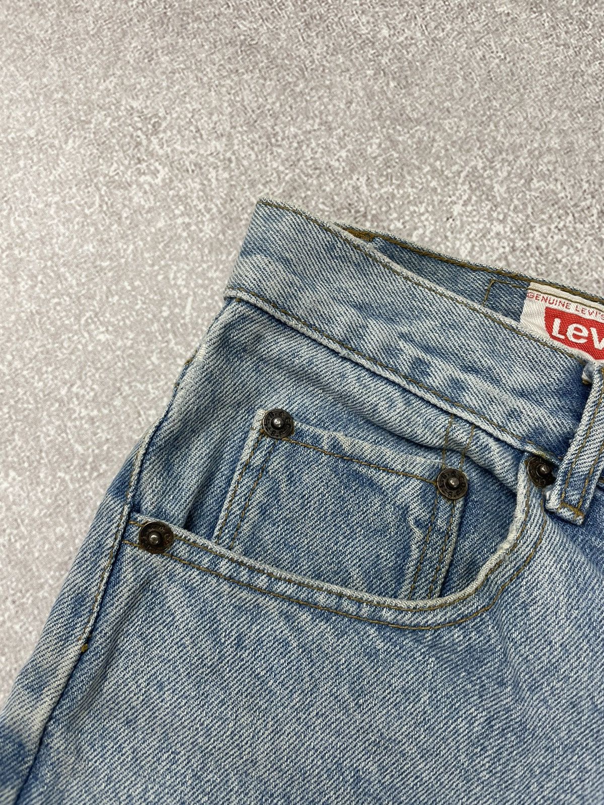 Levi's × Levi's Vintage Clothing Vintage Levis 501 Distressed Faded Blue Jeans Very Rare Size US 30 / EU 46 - 6 Thumbnail