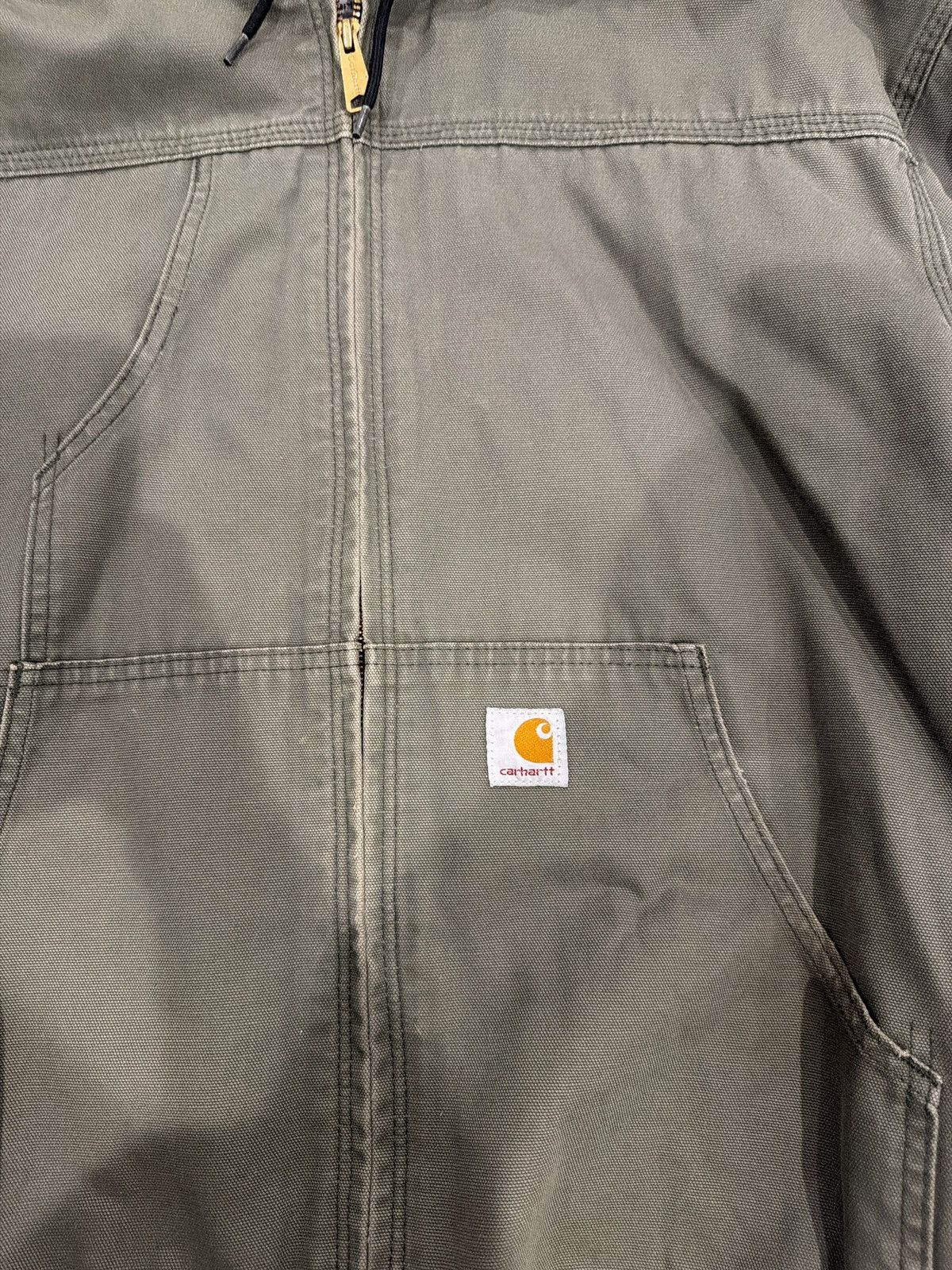 Carhartt Carhartt Work Jacket Green Vintage Size L Size US L / EU 52-54 / 3 - 3 Thumbnail