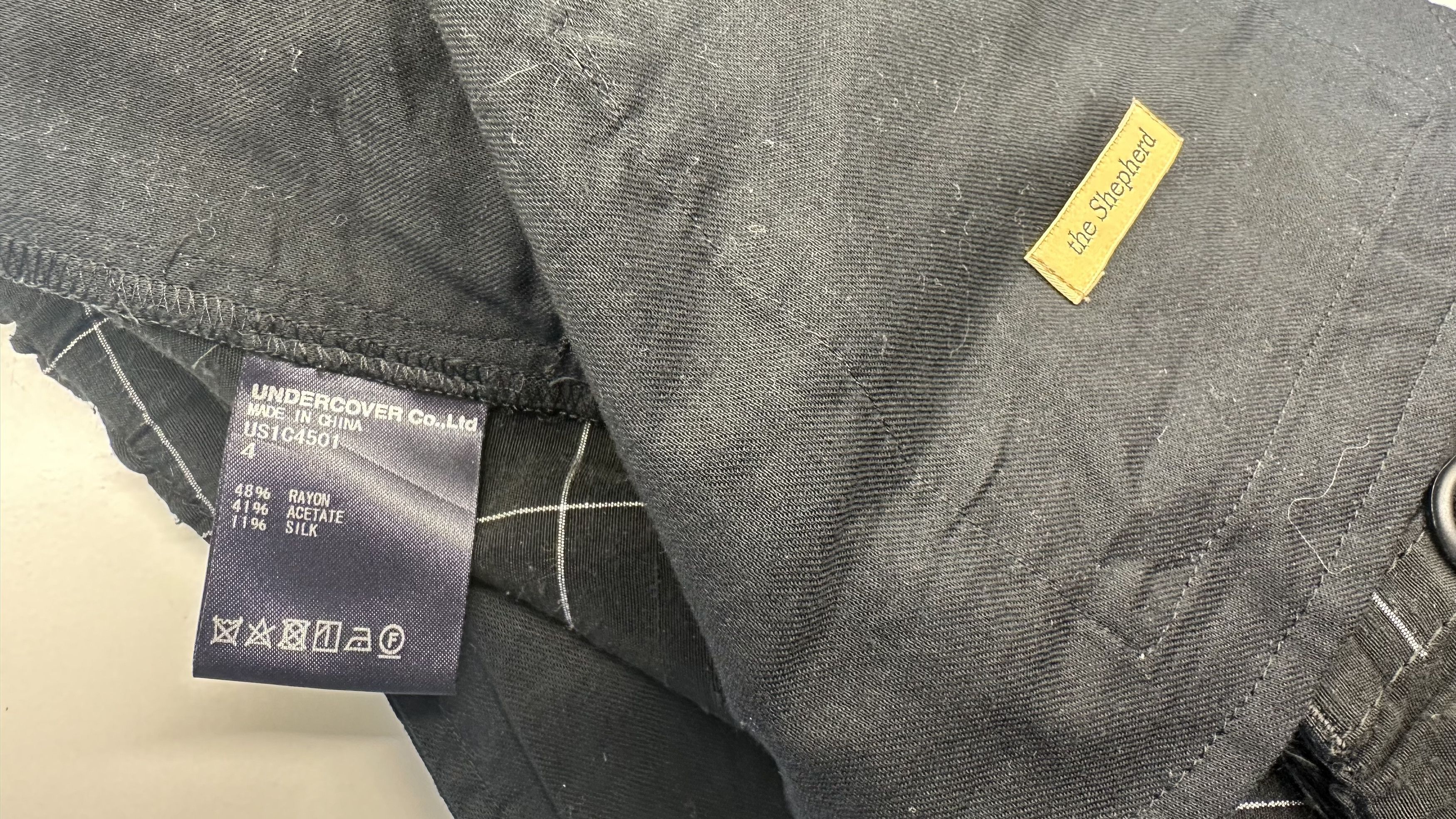 Undercover Shepherd Silk/Rayon pants Size US 34 / EU 50 - 4 Thumbnail