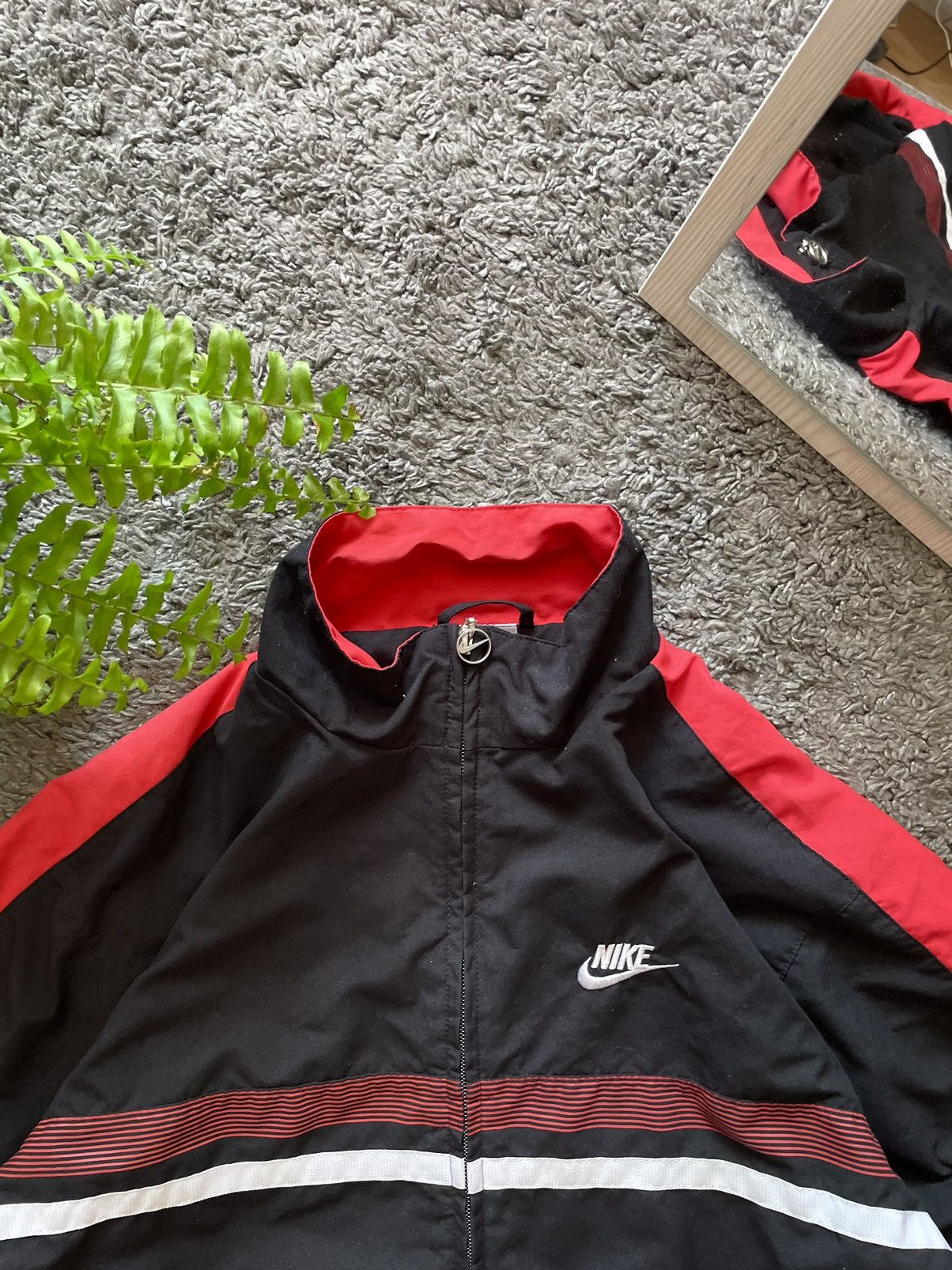 Nike × Vintage 00s Nike Vintage Light Jacket Streetwear Logo Swoosh Size US M / EU 48-50 / 2 - 8 Thumbnail