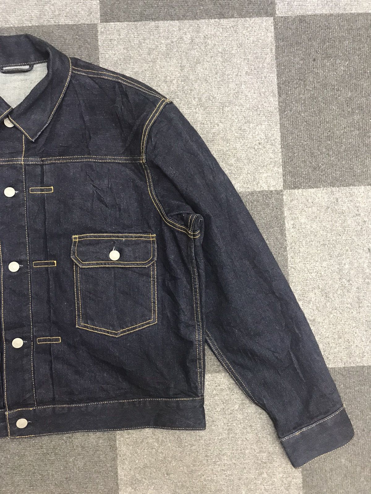 GU × Japanese Brand GU Oversize Trucker JacketType 2 Buckle Back Trucker Size US M / EU 48-50 / 2 - 5 Thumbnail