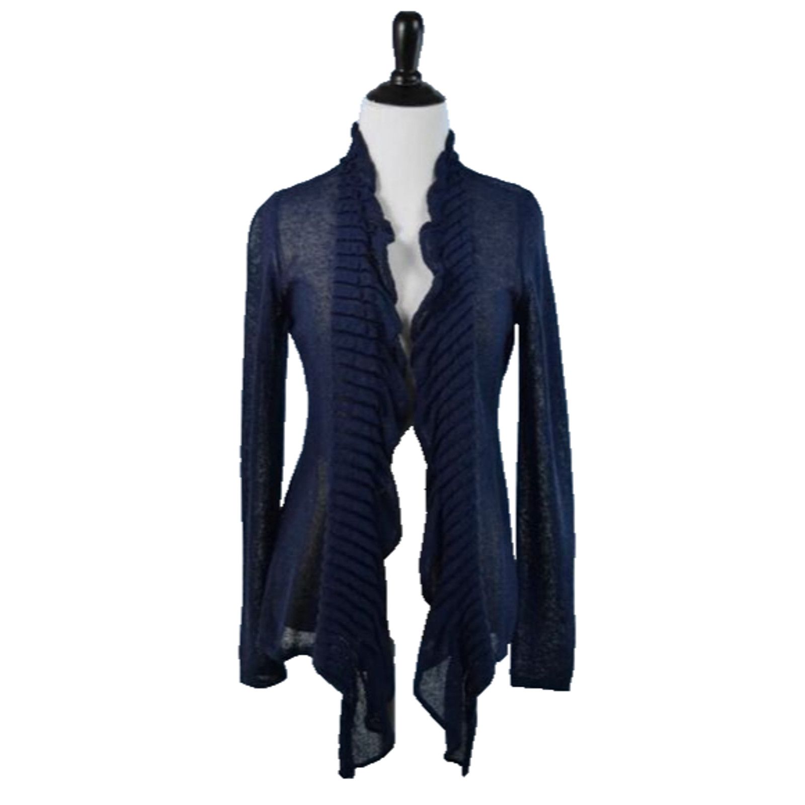 Eileen Fisher NEW EILEEN FISHER Linen Rayon Blend Knit Petite Cardigan PM Size M / US 6-8 / IT 42-44 - 1 Thumbnail