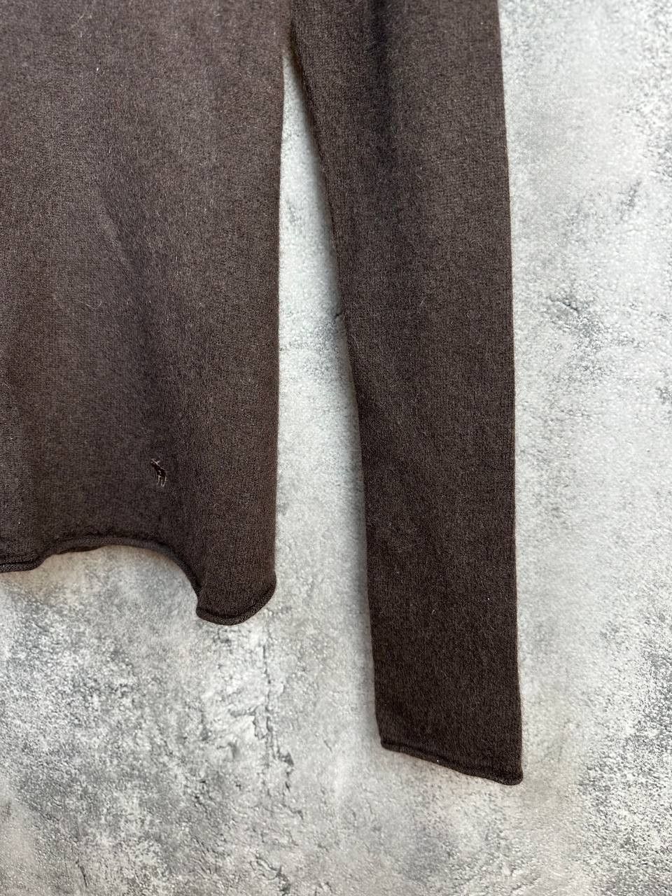 Abercrombie & Fitch Ezra x Abercrombie Fitch Cashmere Scoop Neck Knit Sweater Size L / US 10 / IT 46 - 8 Thumbnail