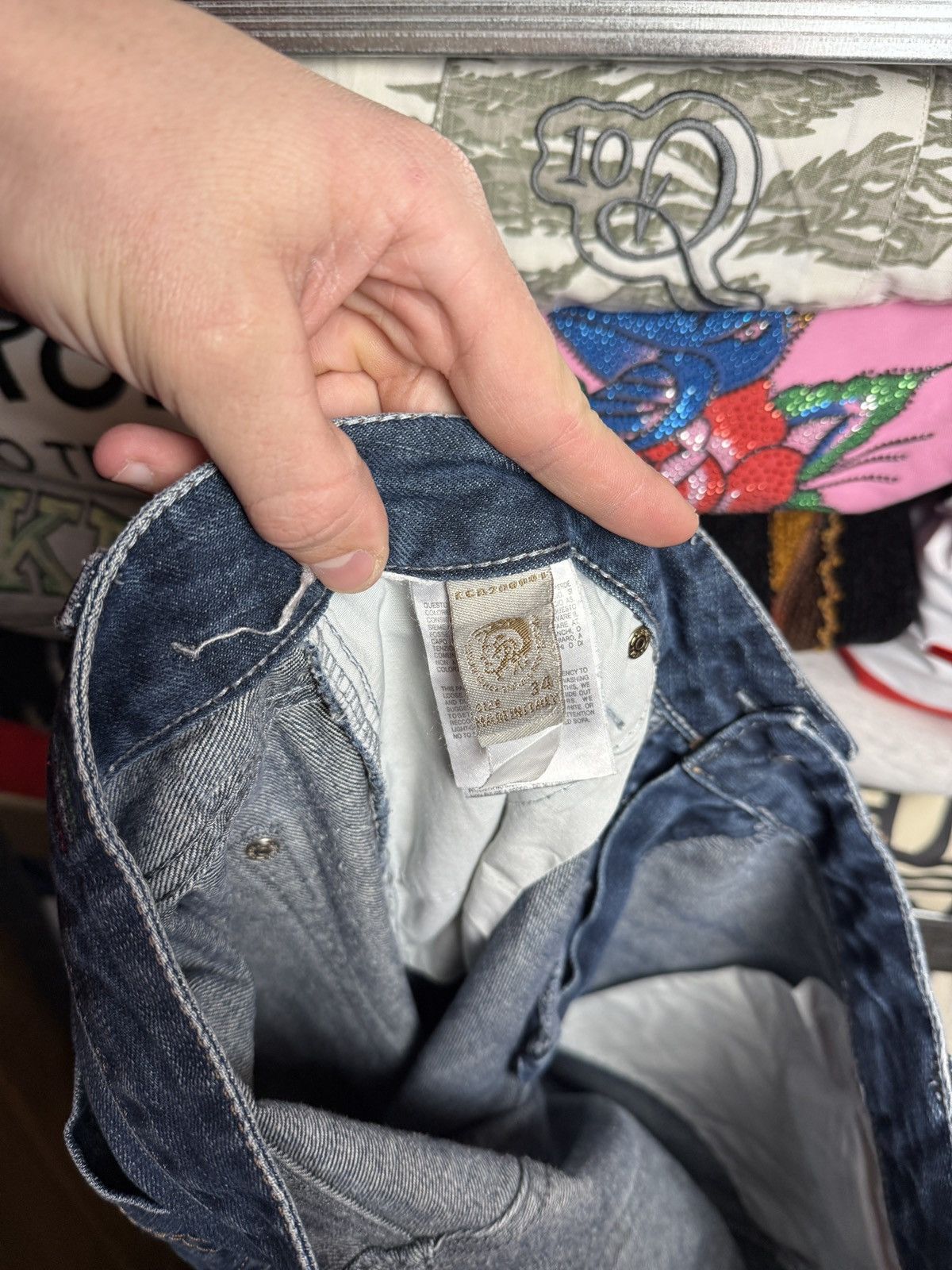 Diesel Diesel Crazy Jeans D Logo Size US 34 / EU 50 - 13 Thumbnail