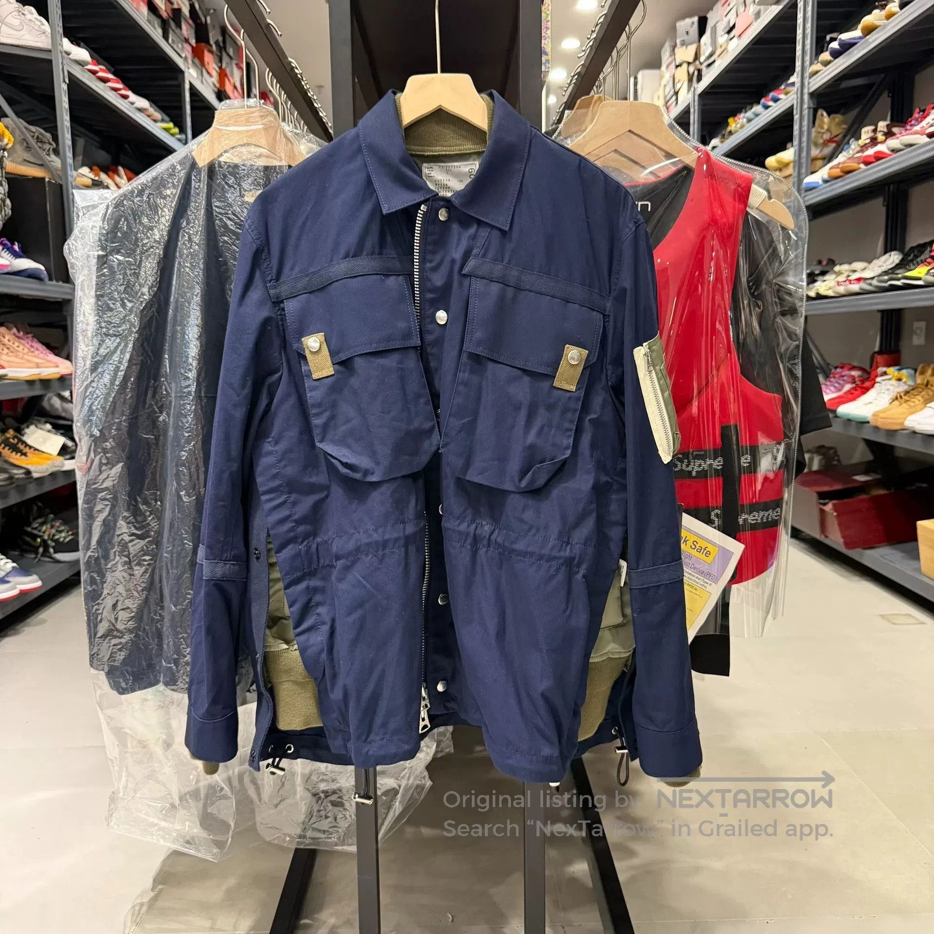 ジャケット・アウター Sacai SS15 Reconstructed Terrycloth MA-1 Sacai Sacai S/S 15 Reconstructed Terry cloth MA-1 Bomber | Grailed