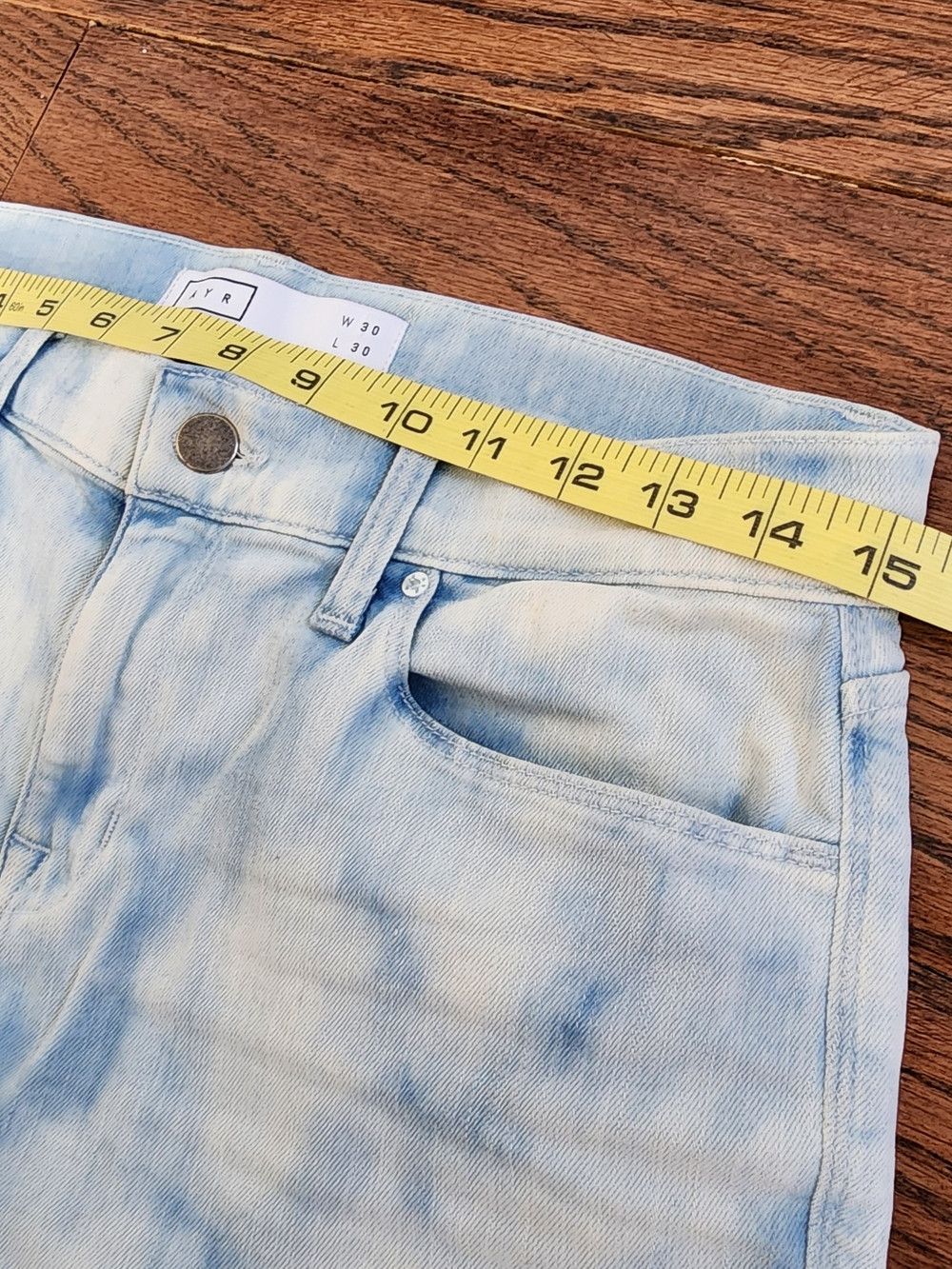 AYR AYR The Skinny Sea Opal Jeans 30 Cloud Core Retro Premium Size 30" / US 8 / IT 44 - 7 Thumbnail