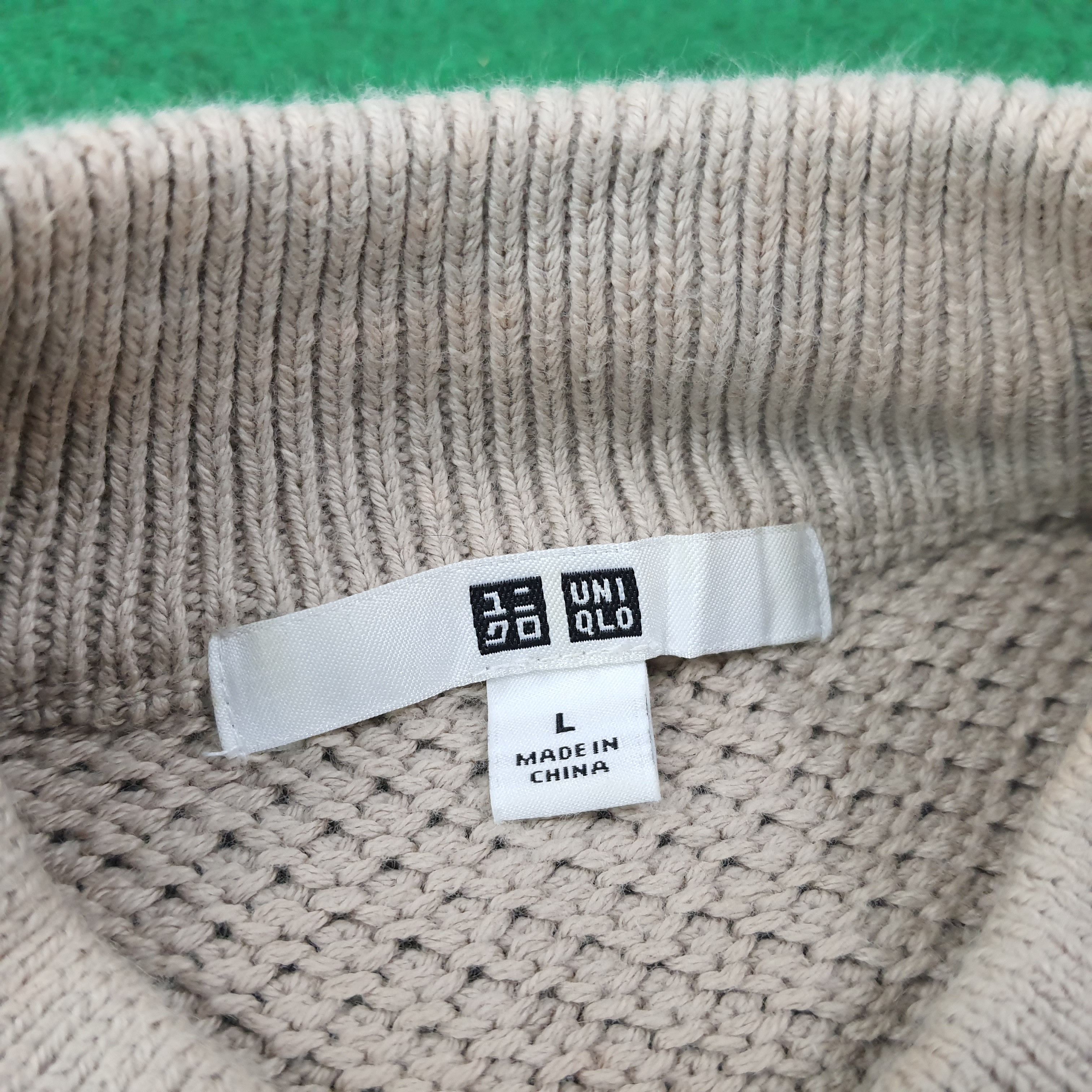 Japanese Brand Vintage Uniqlo Custom Logo Knitwear C224N26 Size US L / EU 52-54 / 3 - 4 Thumbnail