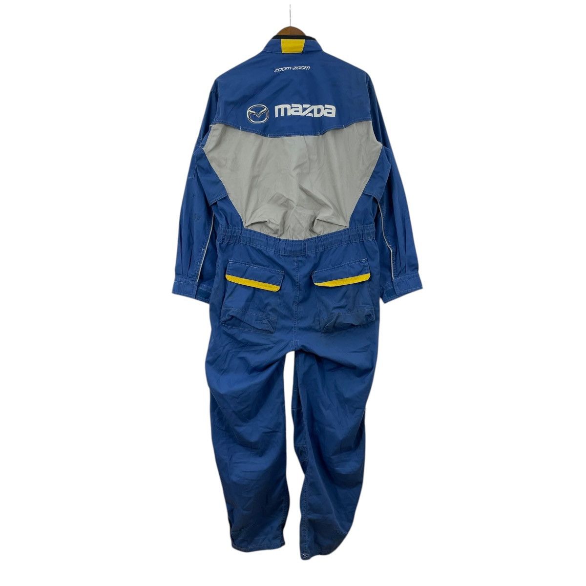 Vintage Vintage 90s Mazda Overalls Coveralls Suit Jacket Racing Team Size US 42 / EU 58 - 1 Thumbnail