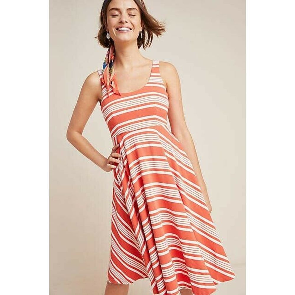 Anthropologie New Anthropologie Anegada Knit Midi Dress by Hutch $160 XS Size XS / US 0-2 / IT 36-38 - 2 Thumbnail