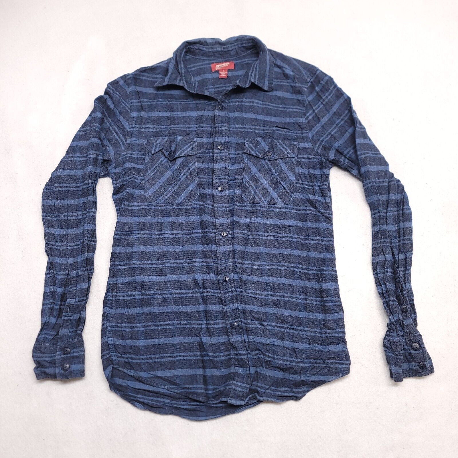 Arizona Jean Co. Arizona Jean Co Flannel Button Up Shirt Mens Size S Blue Size US S / EU 44-46 / 1 - 2 Thumbnail