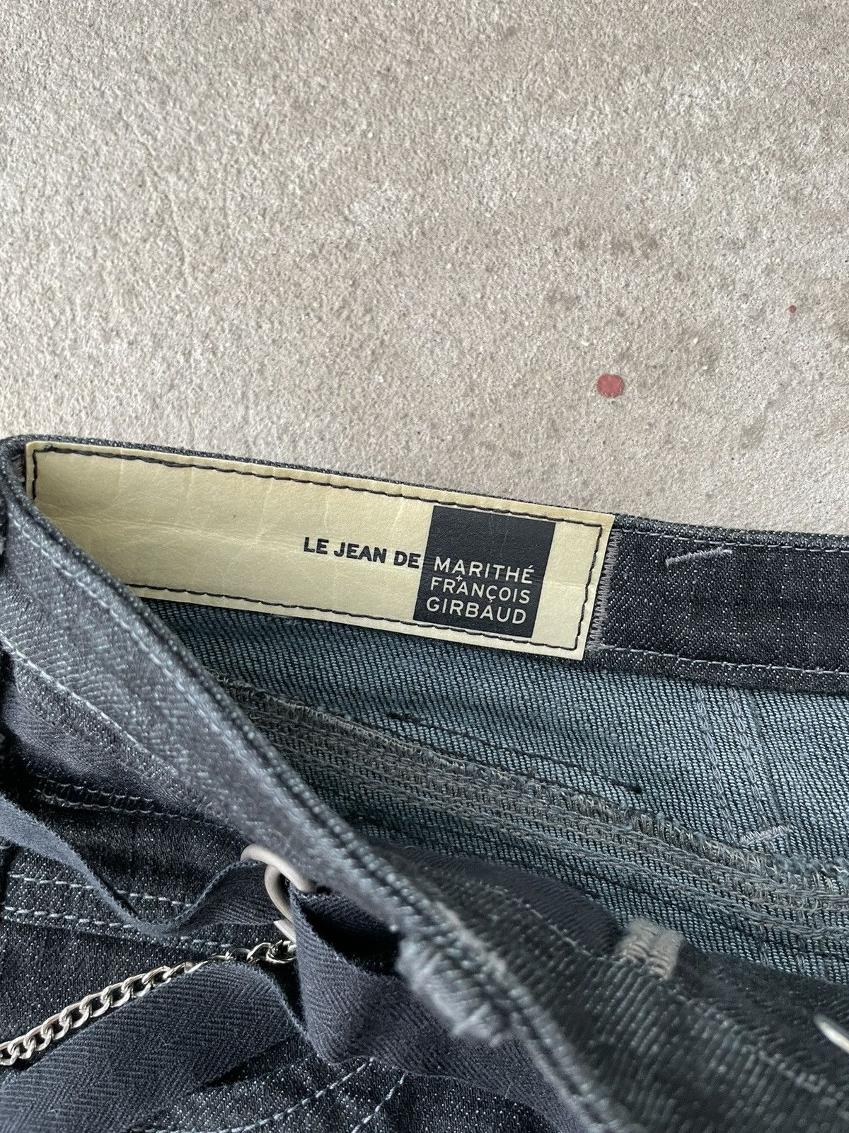 Marithe + Francois Girbaud MARITHE FRANCOIS GIRBAUD M+FG Y2K BONDAGE SKINNY JEANS Size US 28 / EU 44 - 7 Thumbnail