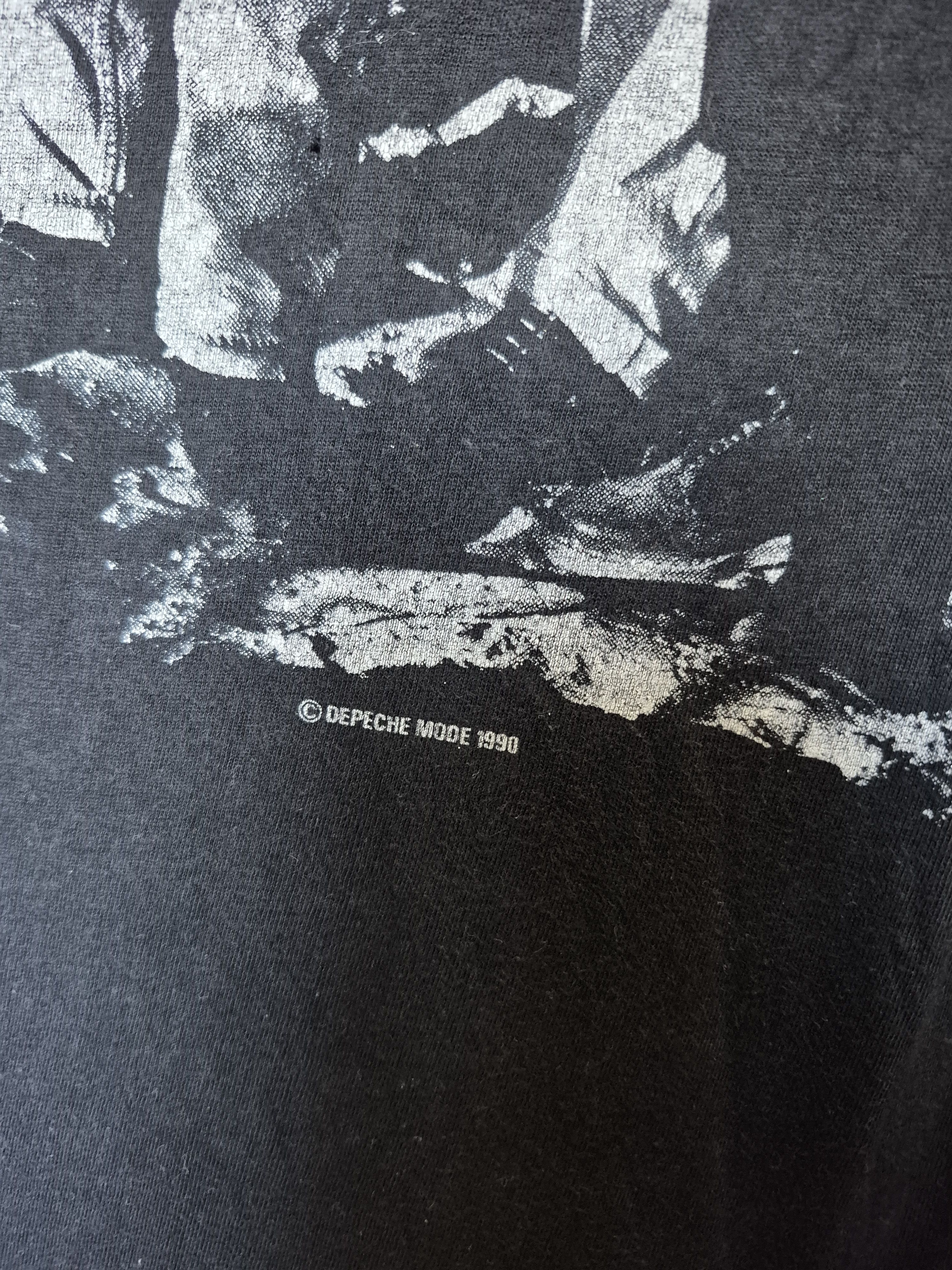 Other Vintage DEPECHE MODE 1990' T-SHIRT Europ Tour L Size US M / EU 48-50 / 2 - 2 Thumbnail