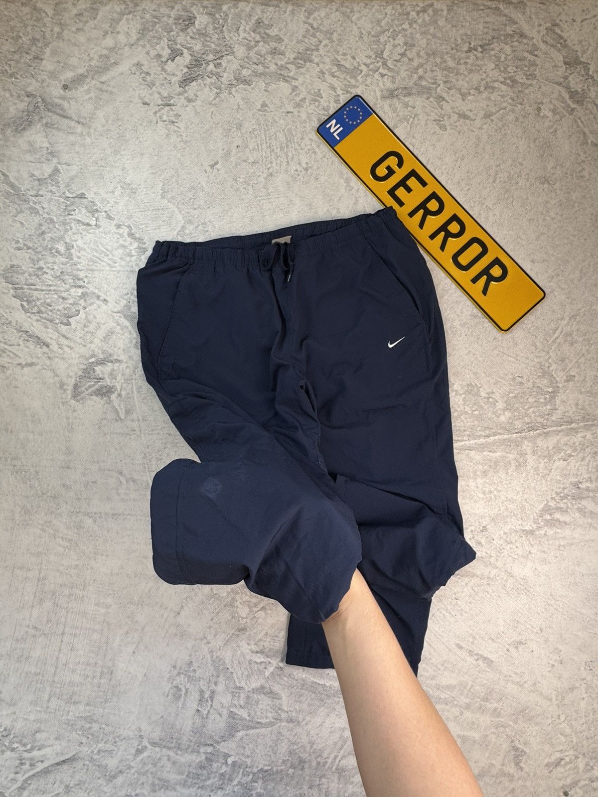 Nike × Vintage NIKE VINTAGE BASIC LOGO OVERSIZE BAGGY PANTS Size US 34 / EU 50 - 3 Thumbnail