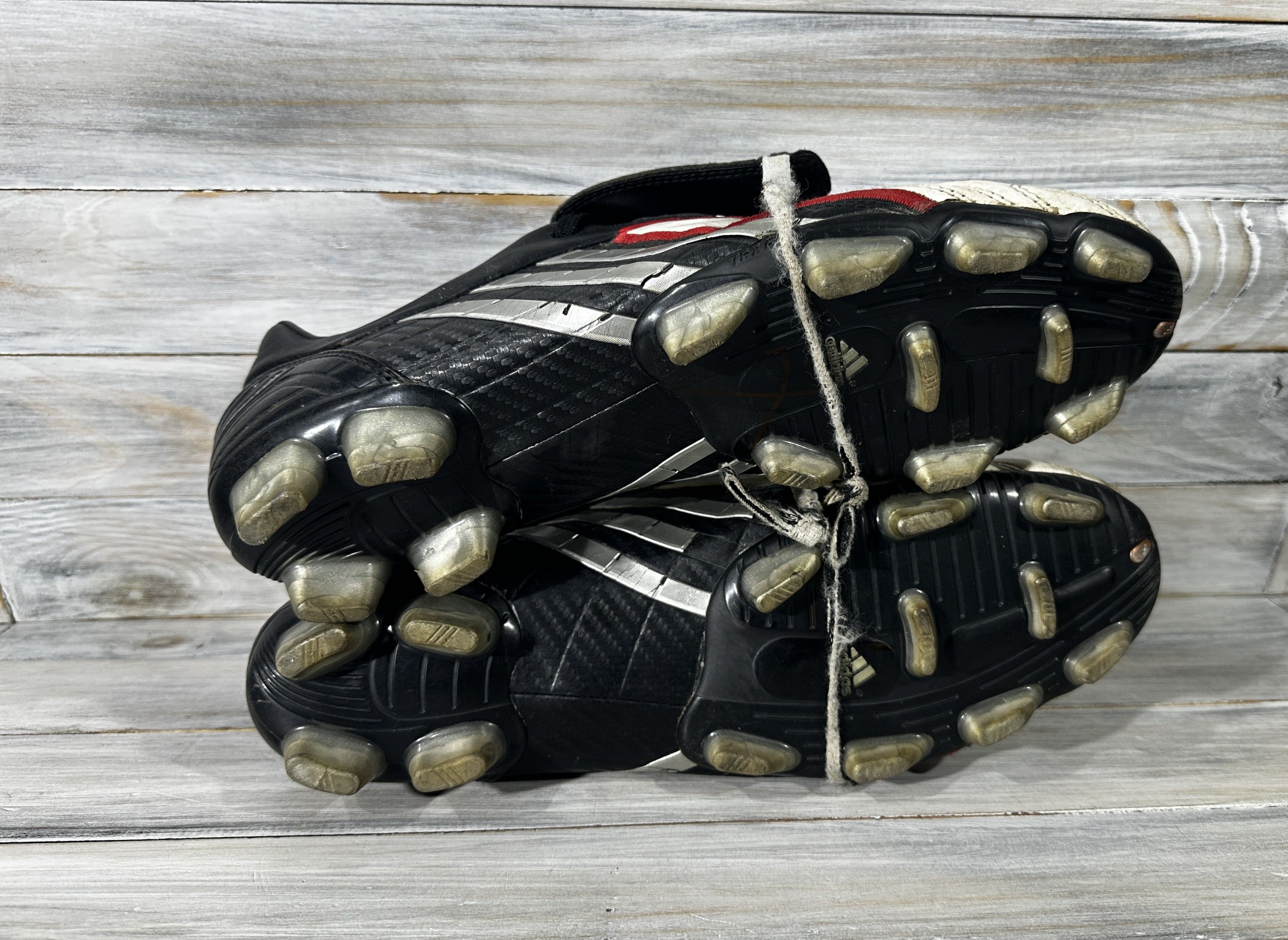 Adidas × Vintage Adidas Predator Absolion FG Power Football Soccer Cleats Size US 10.5 / EU 43-44 - 8 Thumbnail