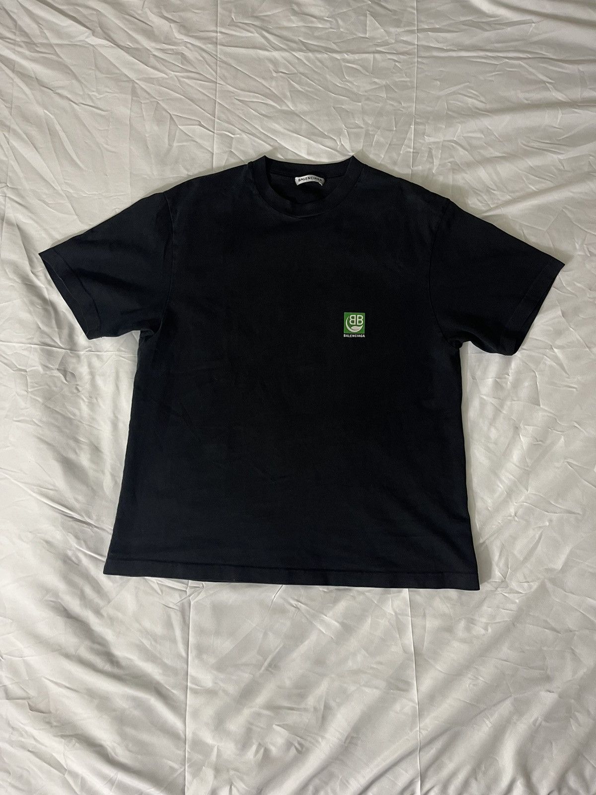 Balenciaga Balenciaga Leaf Logo T Shirt Size US S / EU 44-46 / 1 - 1 Thumbnail