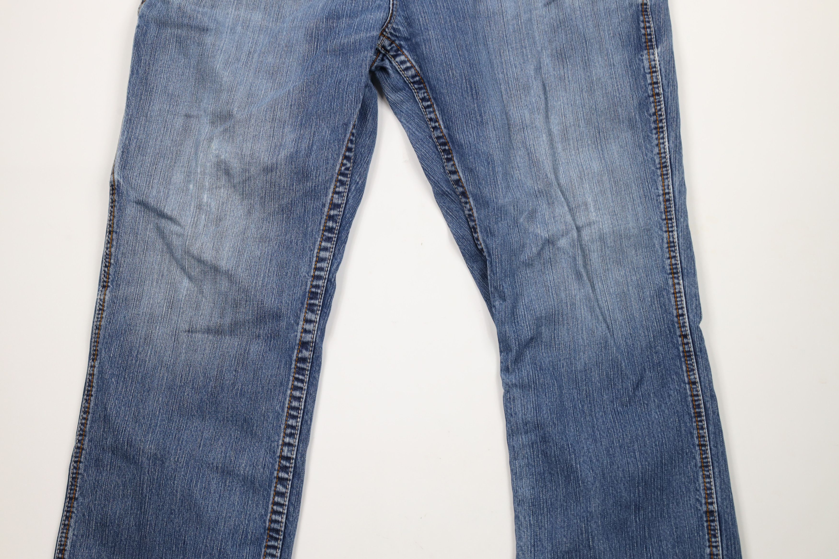 Ariat × Vintage Ariat FR Fire Resistant Low Rise M4 Boot Leg Jeans Blue Size US 42 / EU 58 - 3 Thumbnail