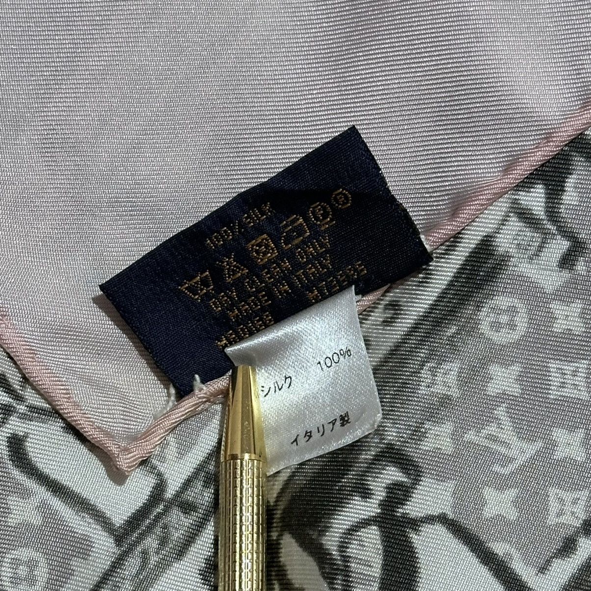 Louis Vuitton LOUIS VUITTON Silk Scarf Trunk Monogram Square - Italy Made Size ONE SIZE - 7 Thumbnail