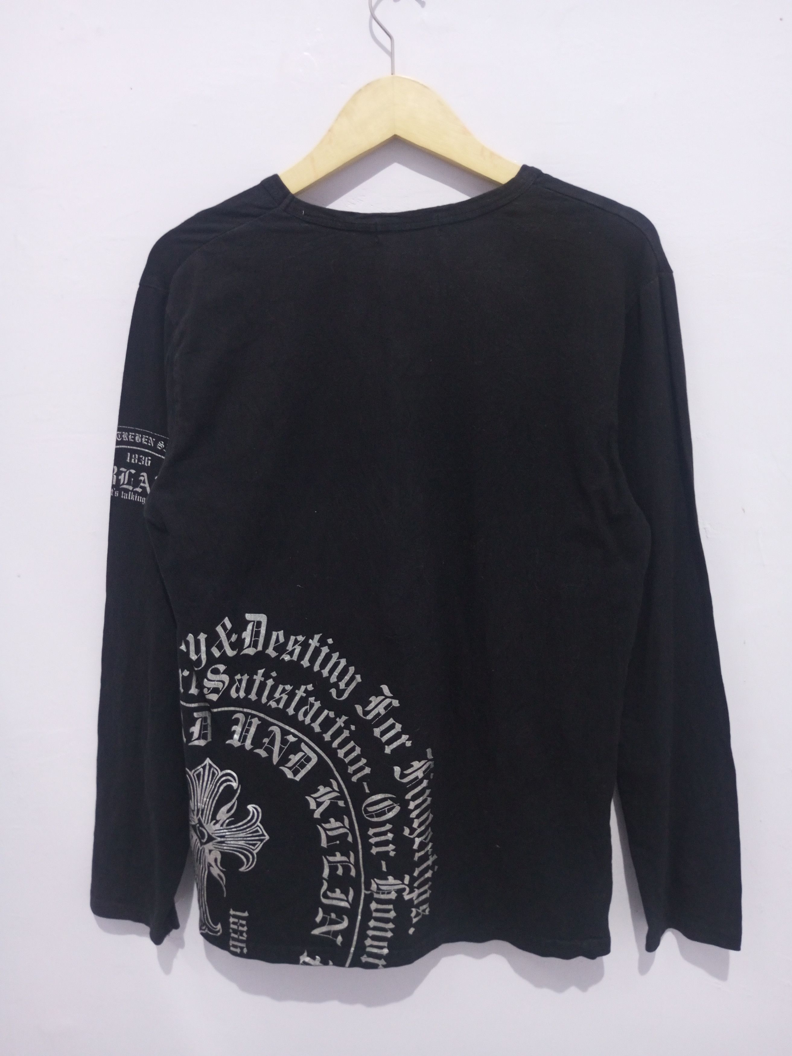 If Six Was Nine × Japanese Brand × Le Grande Bleu (L.G.B.) Vintage for tomorrow cross logo long sleeve tshirt Size US L / EU 52-54 / 3 - 2 Thumbnail