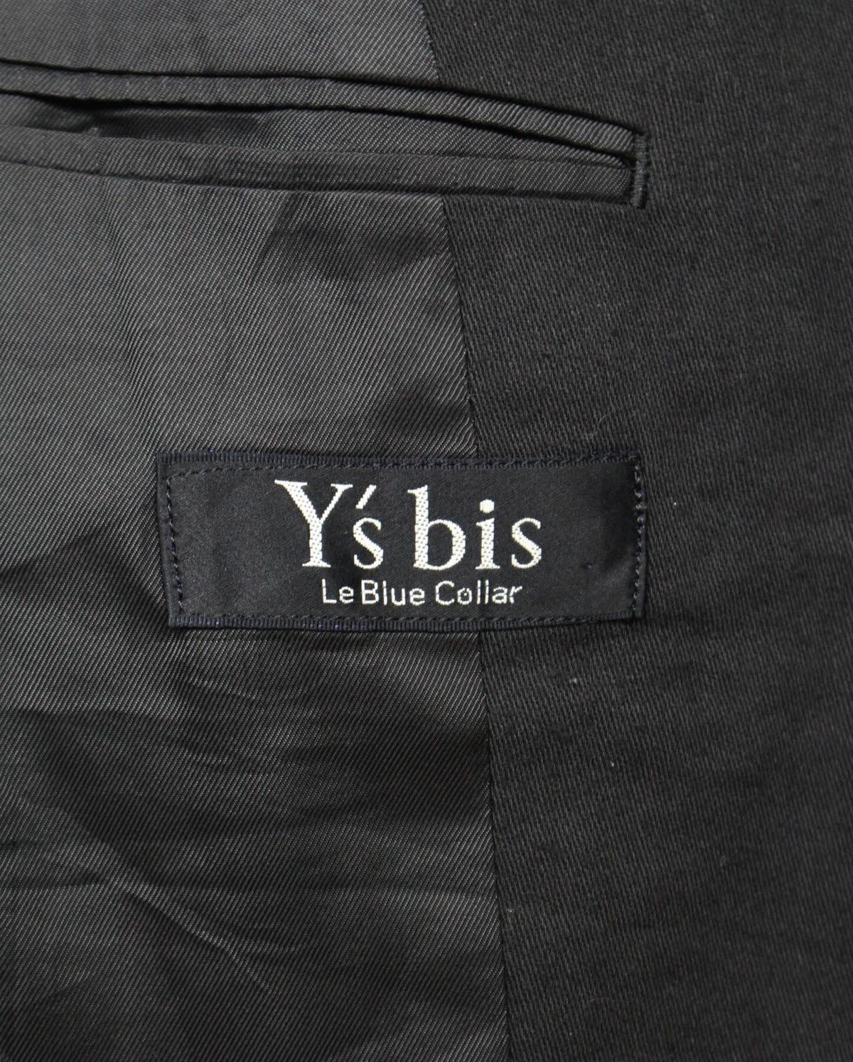 Yohji Yamamoto SS2002 Y'S BIS BY YOHJI YAMAMOTO LINEN BLAZER Size 40L - 3 Thumbnail