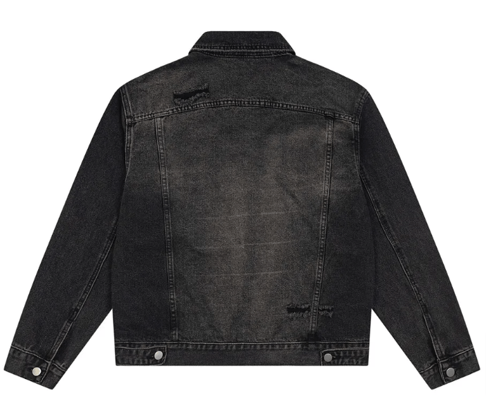 Japanese Brand × Vintage "Black Role -M" Jeans Jacket Size US M / EU 48-50 / 2 - 2 Thumbnail