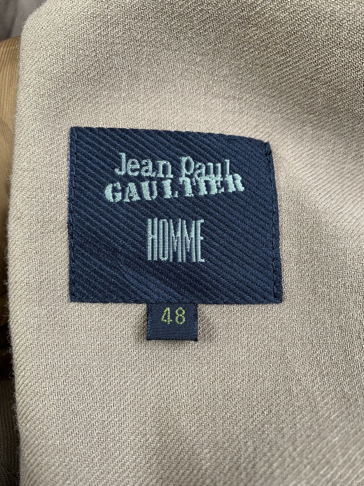 Jean Paul Gaultier 2000's Jean Paul Gaultier Homme Double Breast Wool Blazer Size US L / EU 52-54 / 3 - 7 Thumbnail