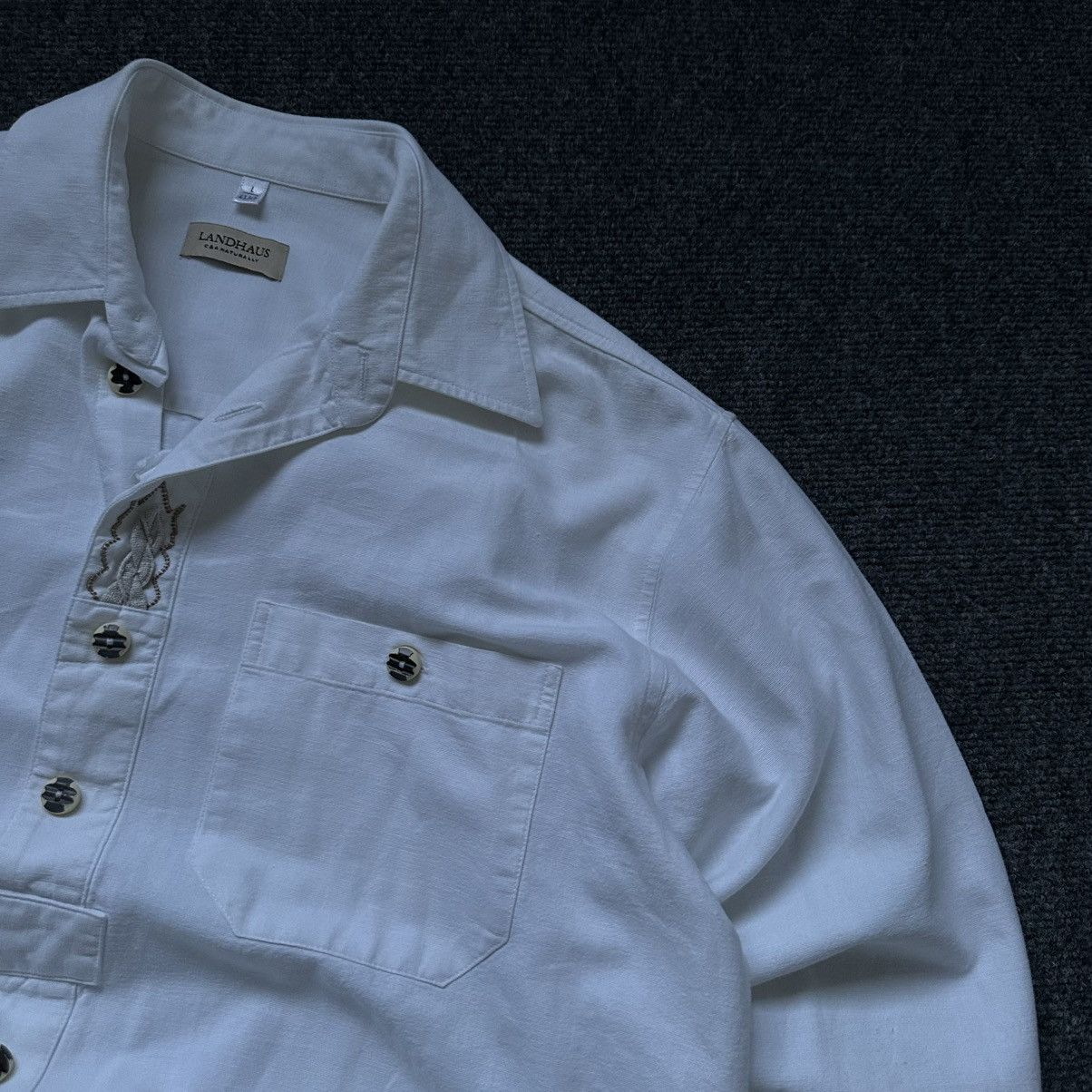 Western Rise Luxury Man Landhaus C&A Naturally Shirt Size L Button Up Size US L / EU 52-54 / 3 - 8 Thumbnail