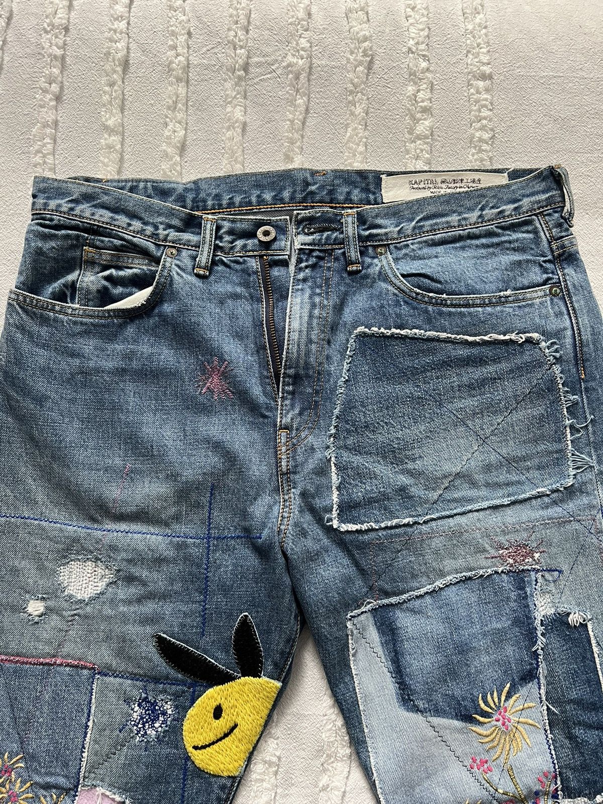 Kapital Kapital Patchwork Denim Jeans Size US 36 / EU 52 - 6 Thumbnail