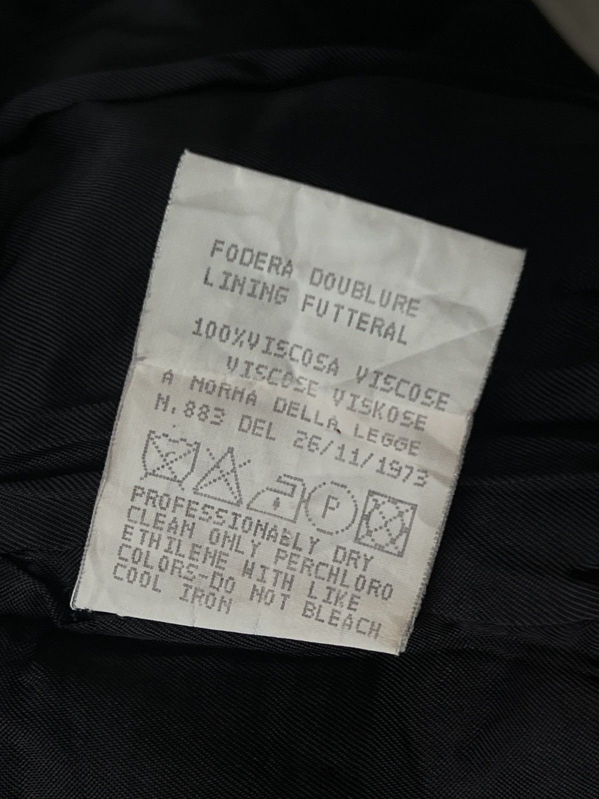 Versus Versace VERSUS Gianni Versace Black Faux Fur Jacket Size US L / EU 52-54 / 3 - 5 Thumbnail