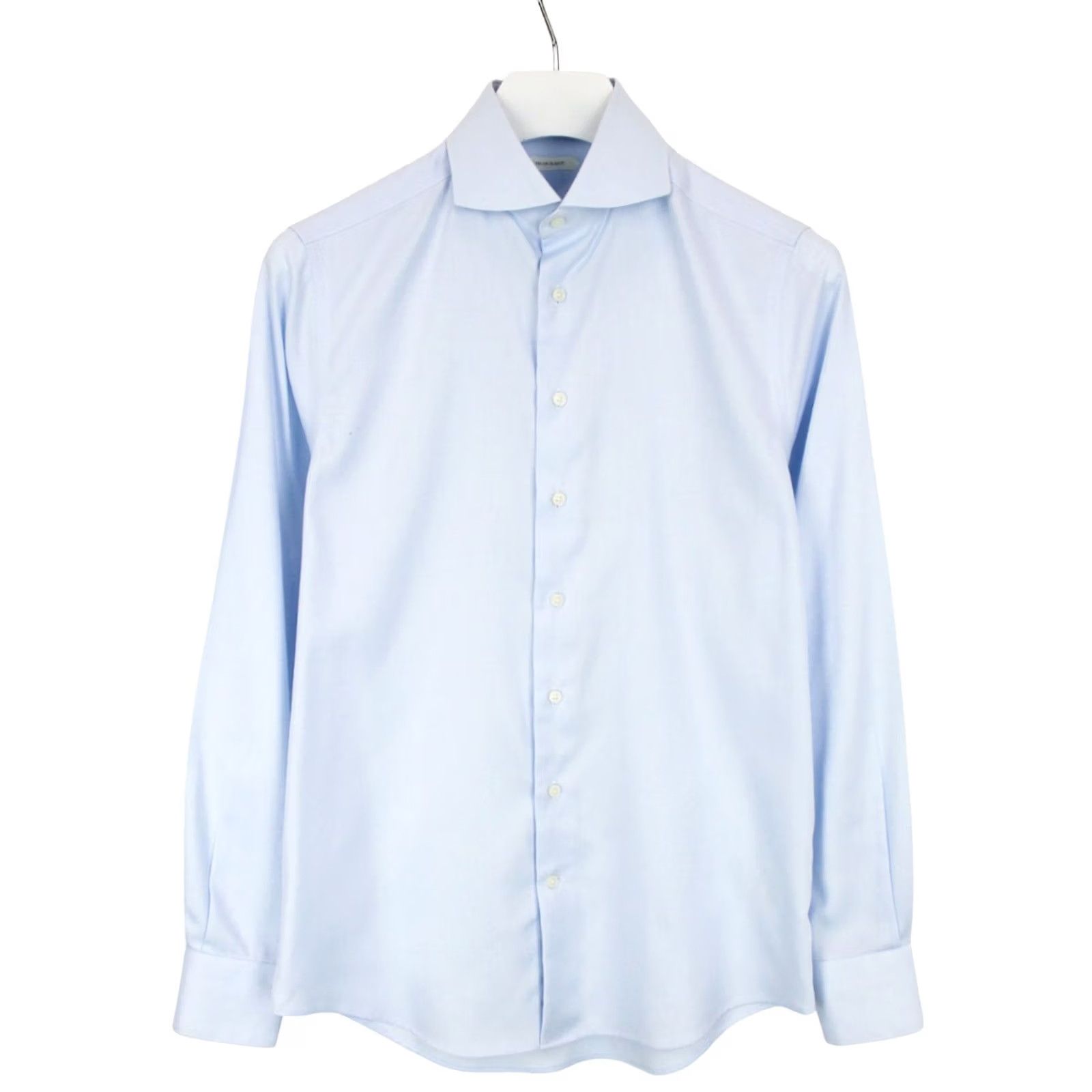 Suitsupply Suitsupply Try On Slim Fit Formal Shirt Men's 37 / 14 1/2 Patterned Button Up Shirt Mens Blue Patterned Formal Button-Up Size 36R - 2 Thumbnail