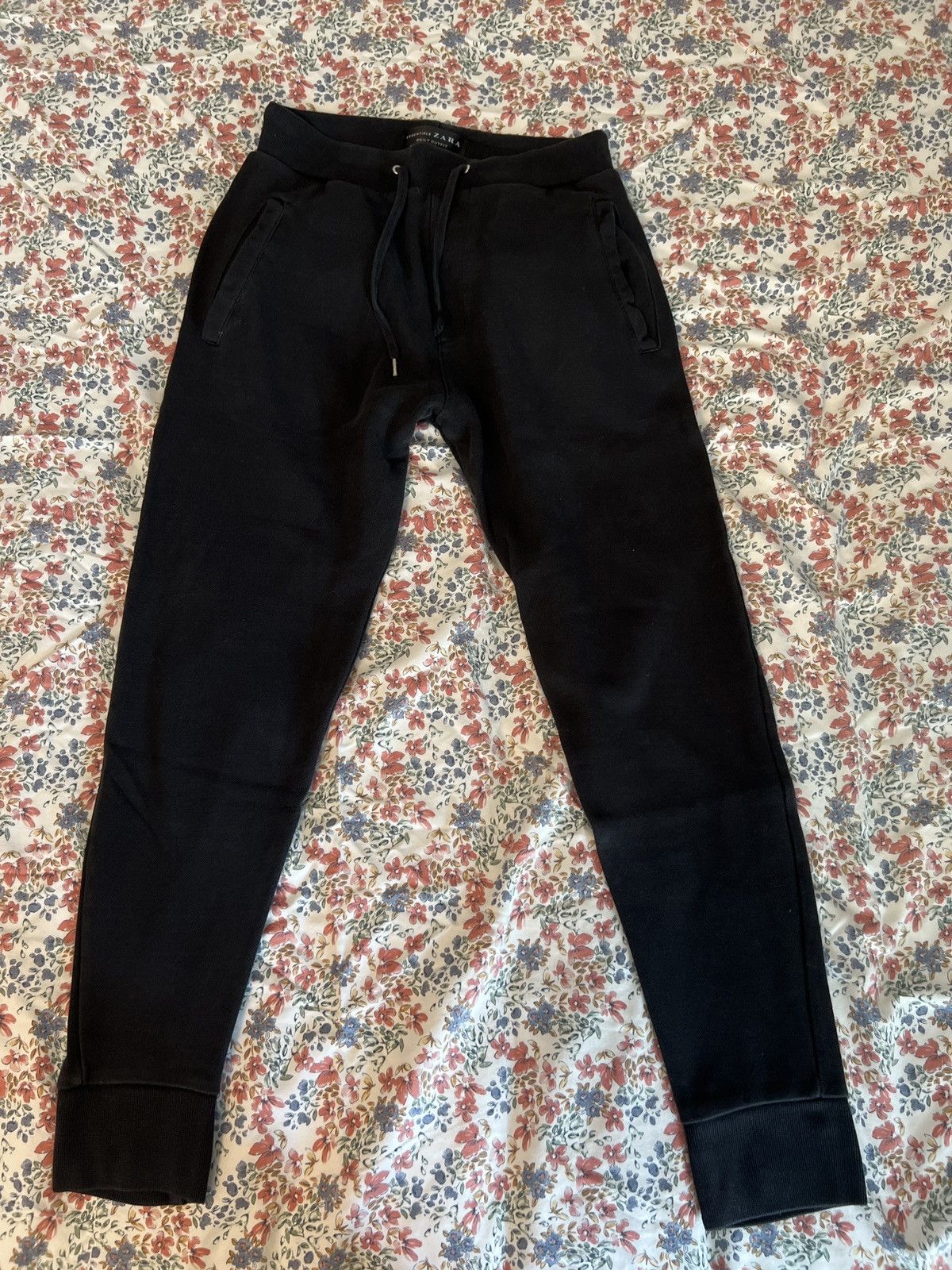 Zara Zara Black Jogger Size US 29 - 1 Thumbnail
