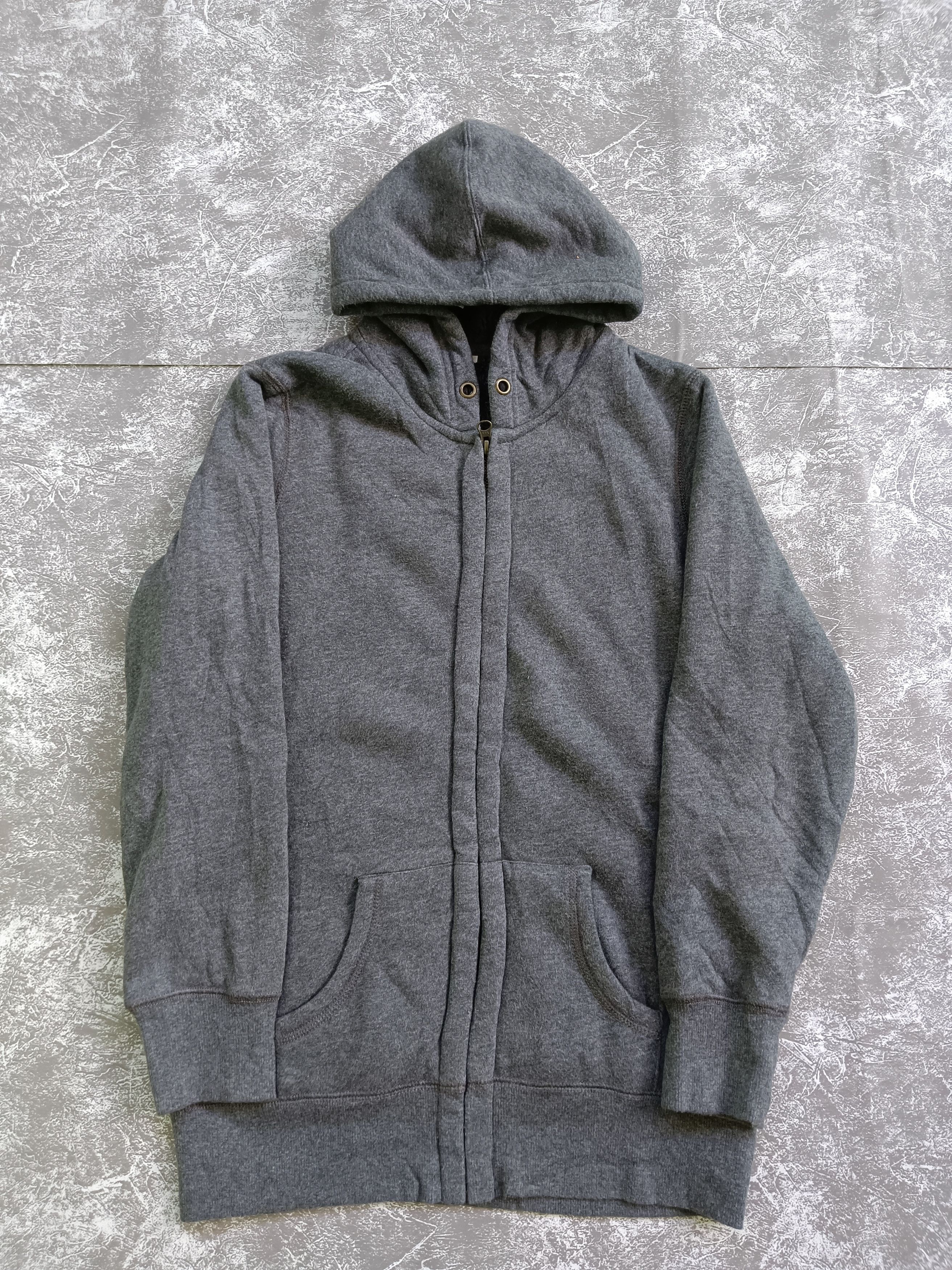Designer × Japanese Brand Unbrand Hoodie Sherpa Dark grey Size M / US 6-8 / IT 42-44 - 1 Thumbnail