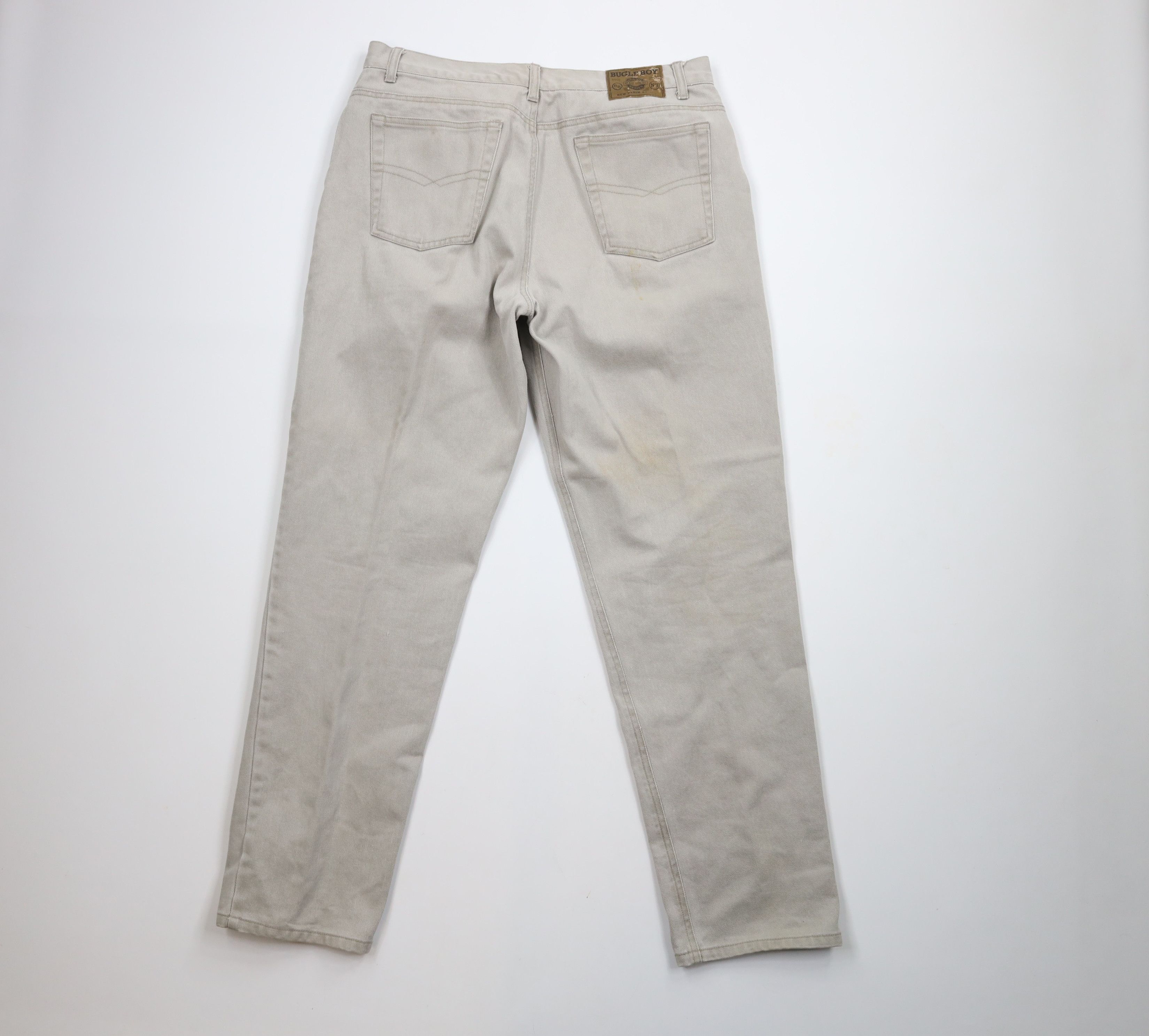 Vintage Vintage 90s Streetwear Loose Fit Tapered Leg Denim Jeans Size US 34 / EU 50 - 9 Thumbnail