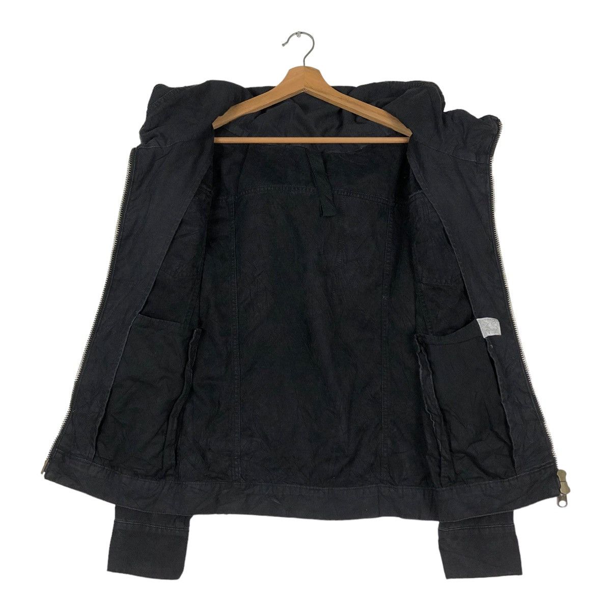 Japanese Brand 🔥CROPPED BIKER JACKET G.O.A BONDAGE DESIGN PARACHUTE SYLE Size US M / EU 48-50 / 2 - 16 Thumbnail