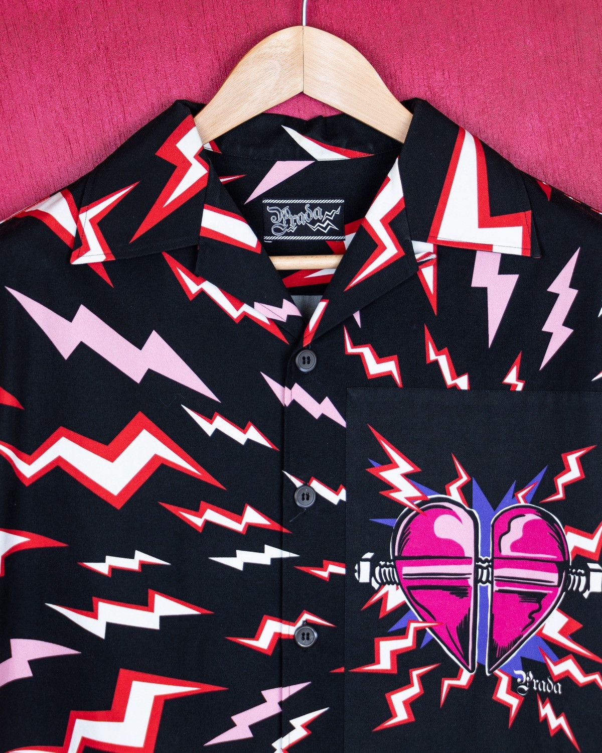 Prada Prada Cotton Shirt FW19 Size US M / EU 48-50 / 2 - 3 Thumbnail