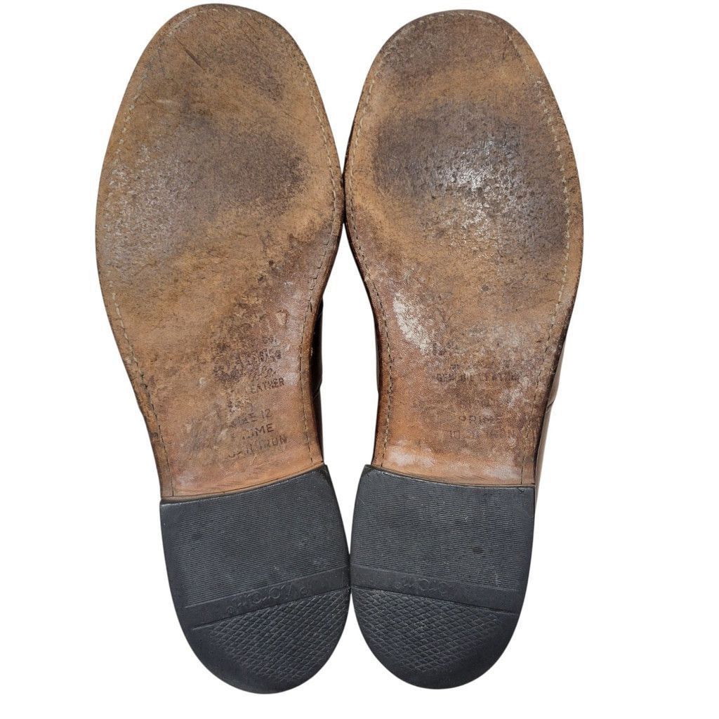 Allen Edmonds Allen Edmonds Enfield Tassel Loafers Size 12 Men's Brown Size US 12 / EU 45 - 12 Thumbnail