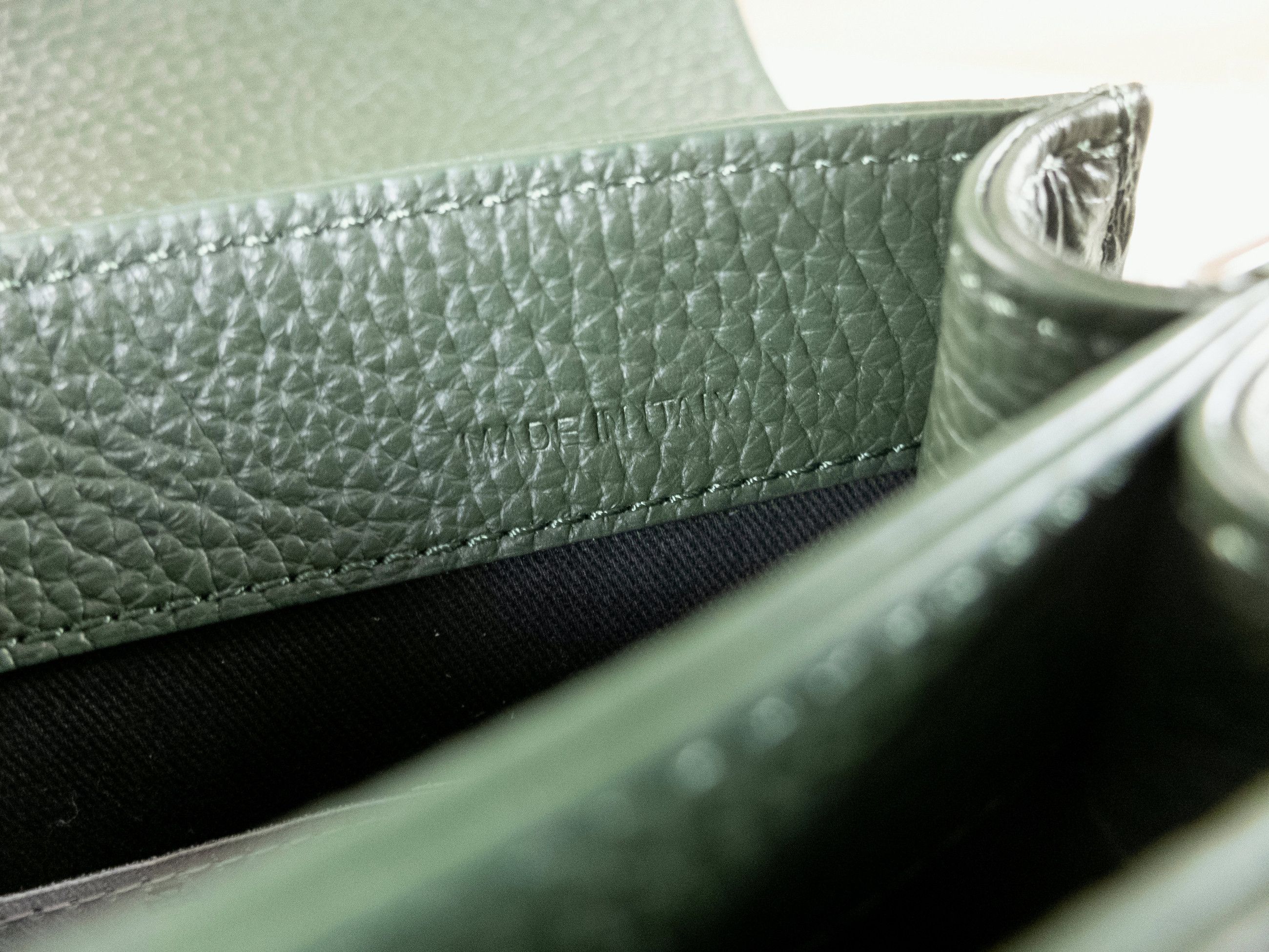 Vivienne Westwood VIVIENNE WESTWOOD Lucy small green leather crossbody bag Size ONE SIZE - 11 Thumbnail