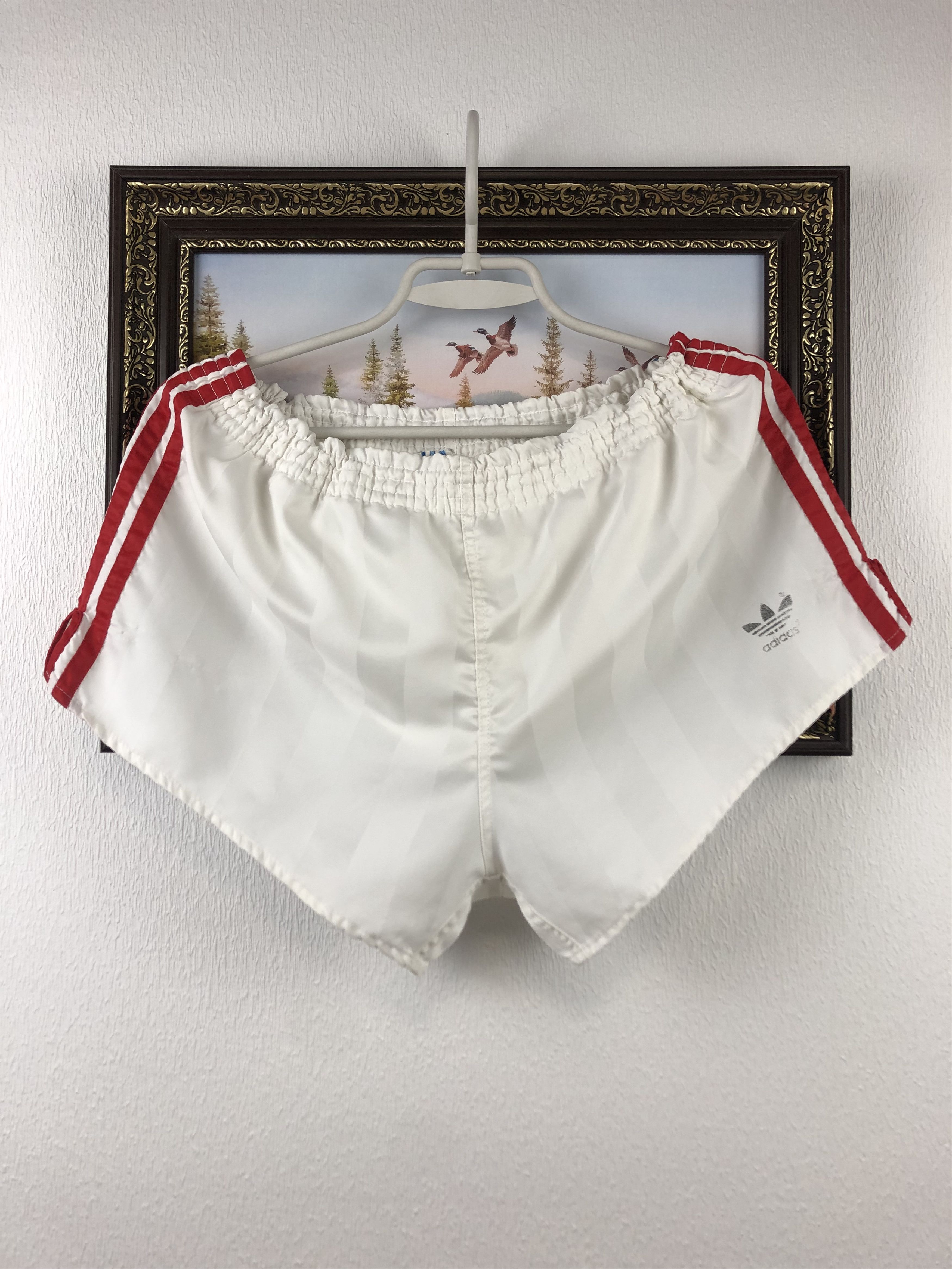 Adidas Vintage Adidas West Germany Nylon Shorts Rare Athletic Size US 32 / EU 48 - 1 Thumbnail