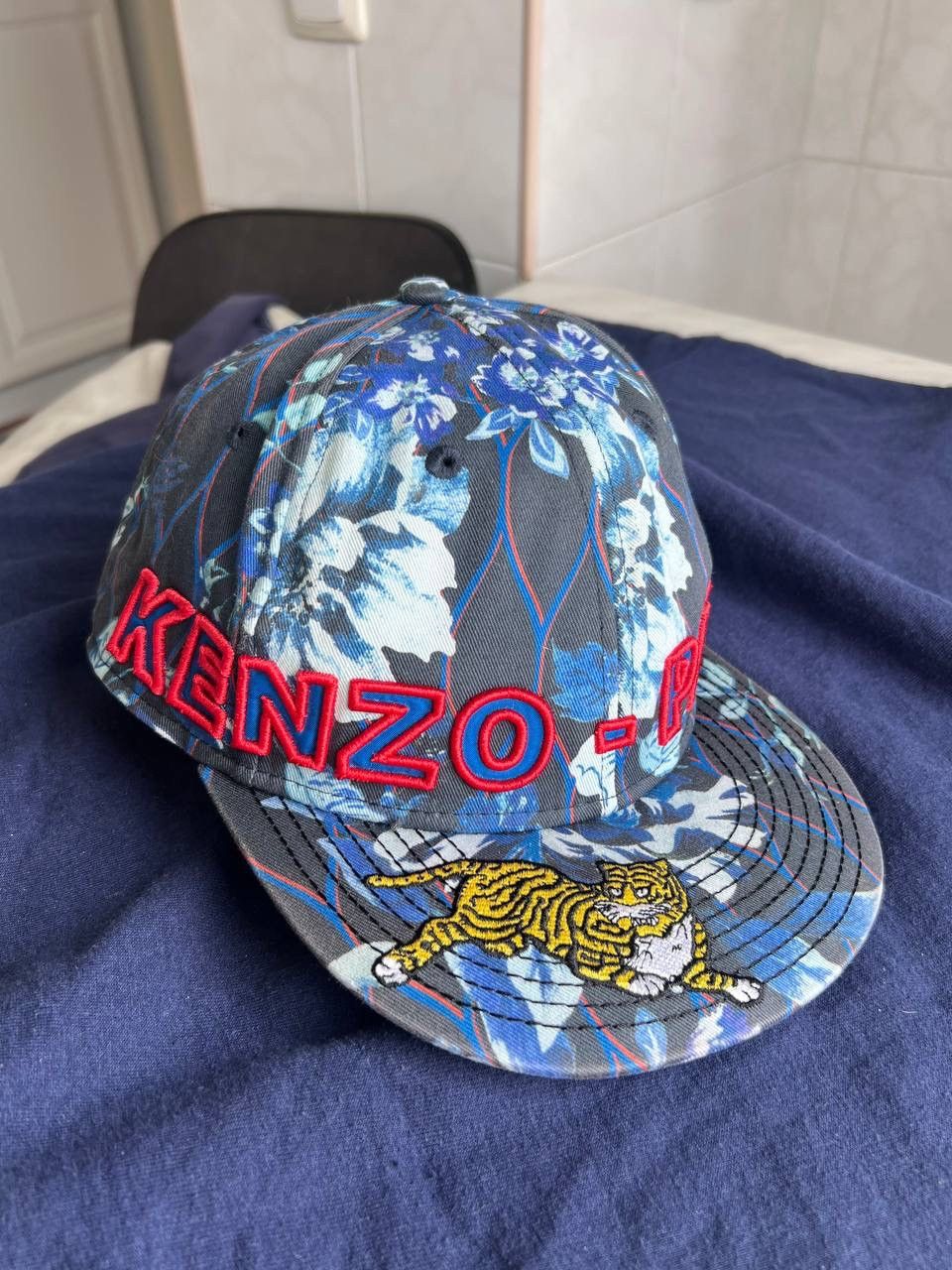 H&M × Kenzo Kenzo H&M Jungle Cap Hat Japanese Stye Y2K Tiger Logo Size ONE SIZE - 2 Thumbnail