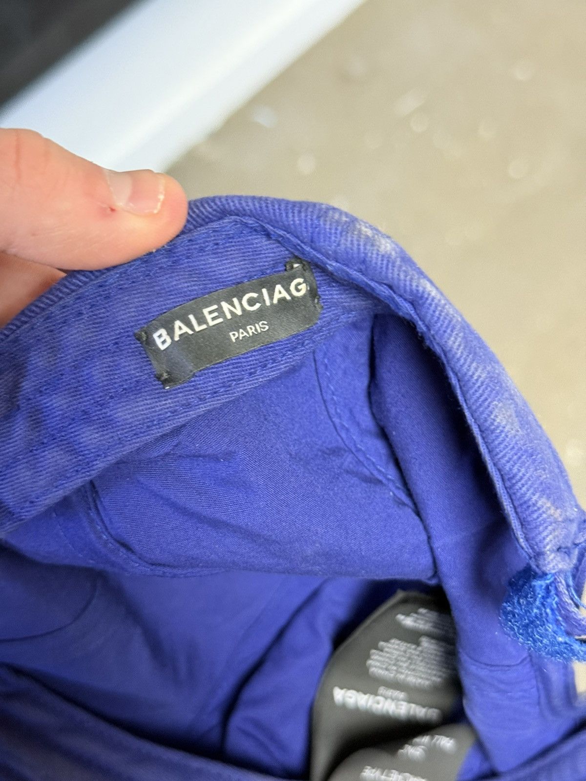 Balenciaga Balenciaga Campaign Blue Hat Size ONE SIZE - 4 Thumbnail