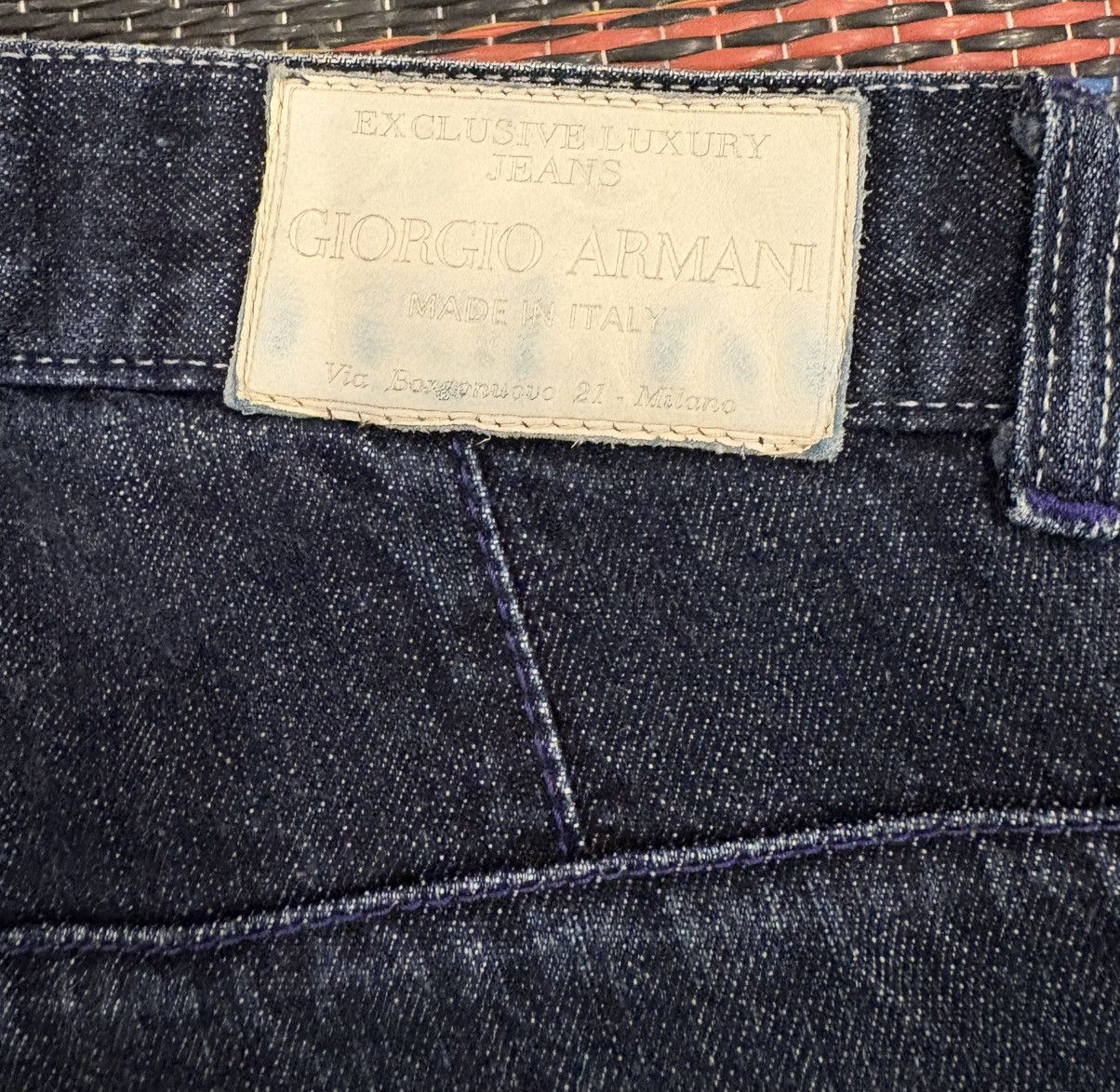 Giorgio Armani Giorgio Armani Selvedge Denim Size US 29 - 6 Thumbnail