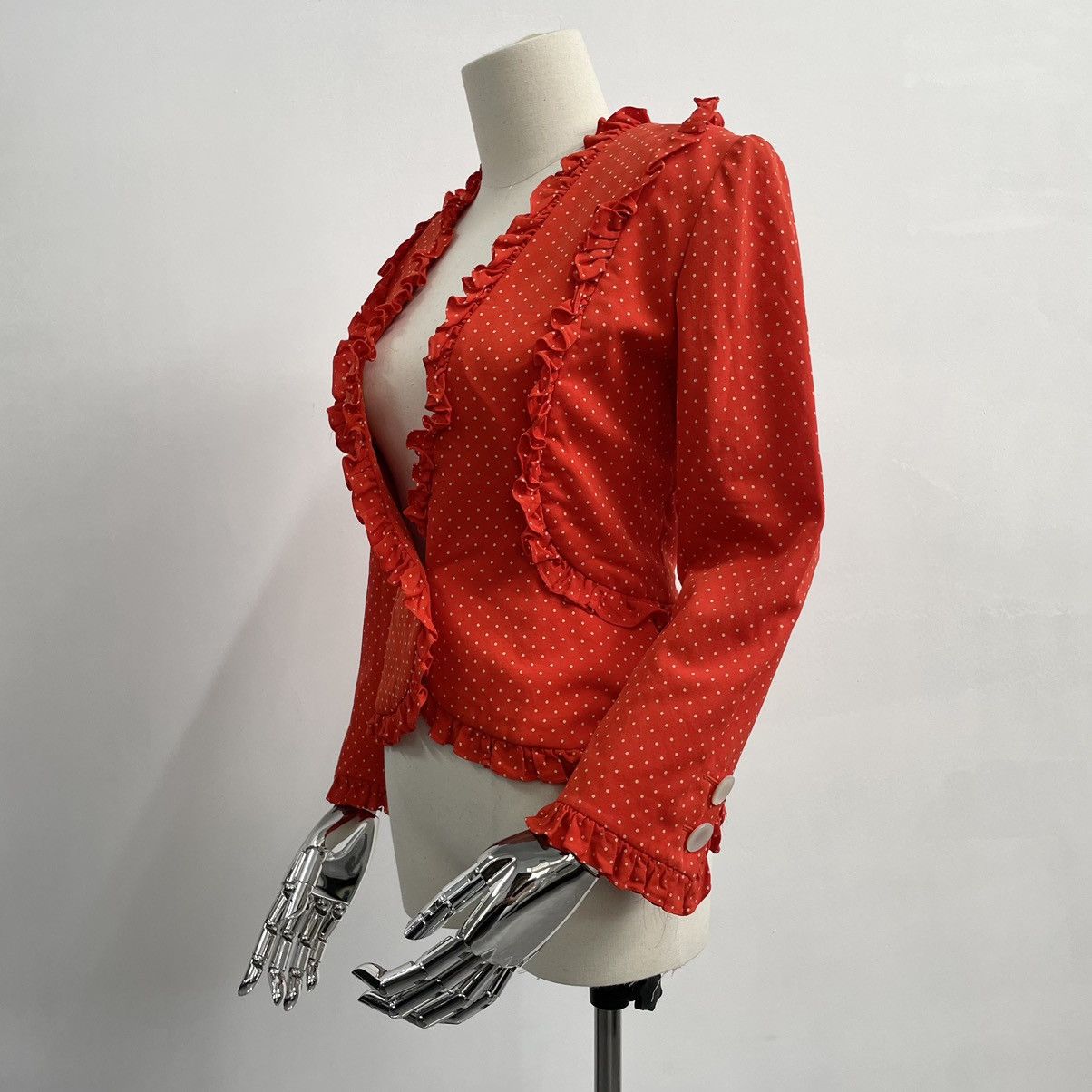 Valentino Valentino Garavani button up blouse Size S / US 4 / IT 40 - 3 Thumbnail