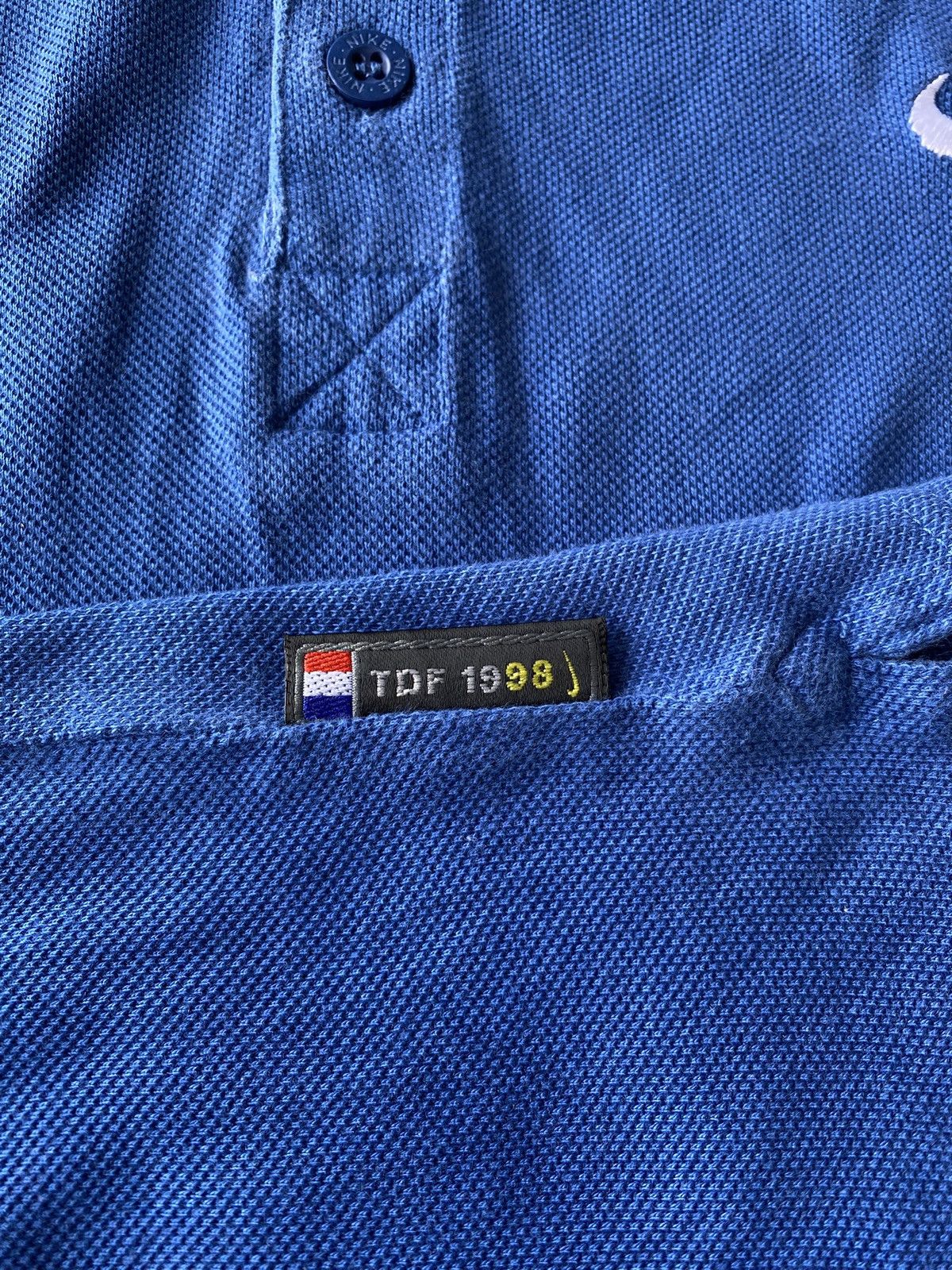 Nike × Vintage Vintage Nike 1998 Le Tour De France Polo Size US S / EU 44-46 / 1 - 6 Thumbnail