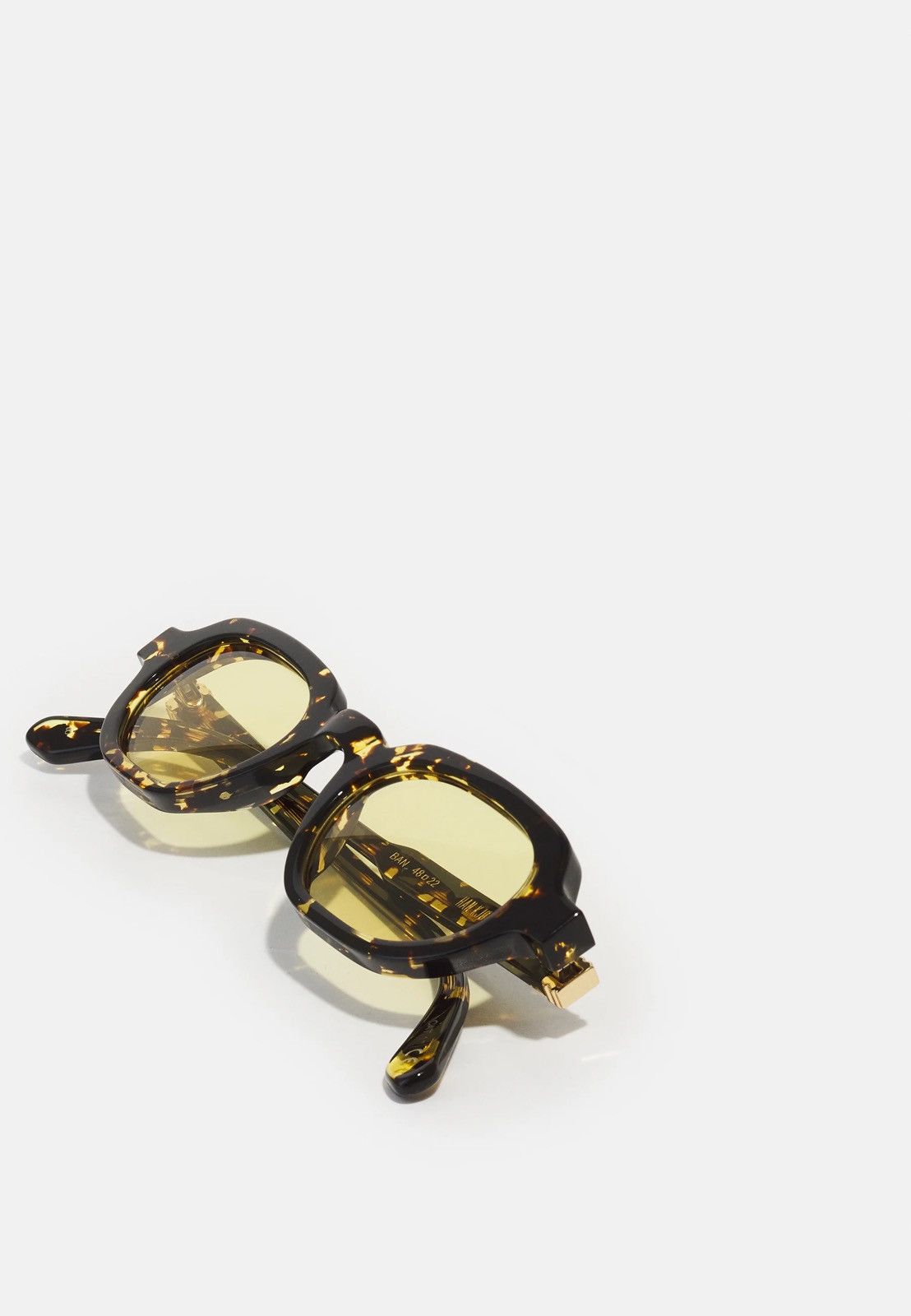Han Kjobenhavn !DS! Han Kjobenhavn Banks Yellow Tortoise Sunglasses Size ONE SIZE - 5 Thumbnail
