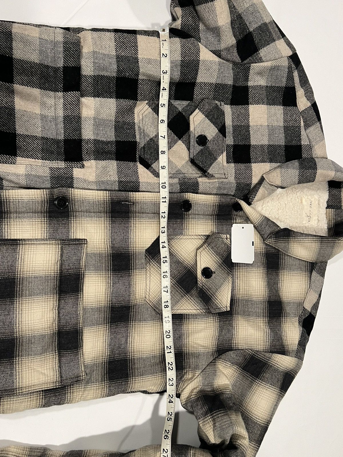 Greg Lauren Greig Lauren men’s shearling overshirt. 4/XL. $1400 Size US XL / EU 56 / 4 - 6 Thumbnail