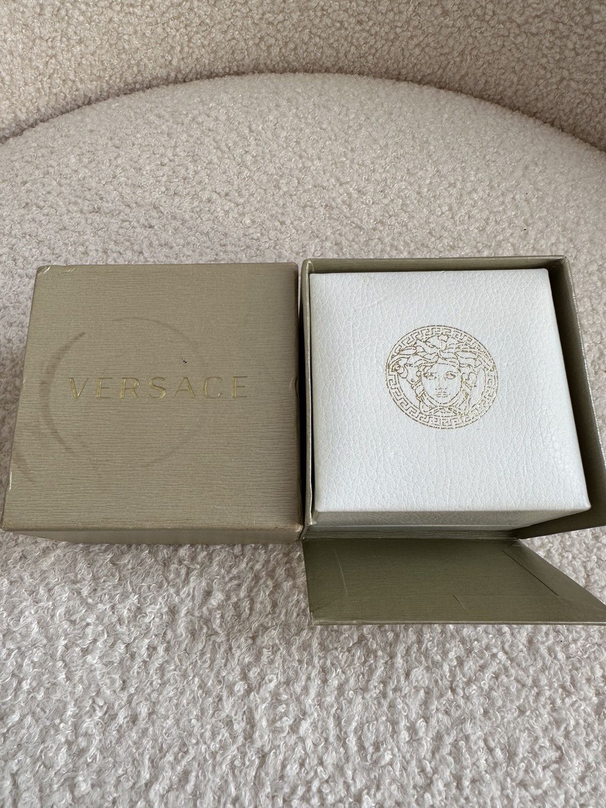 Jewelry Versace Medusa ring signet ring gold luxury Size ONE SIZE - 2 Thumbnail