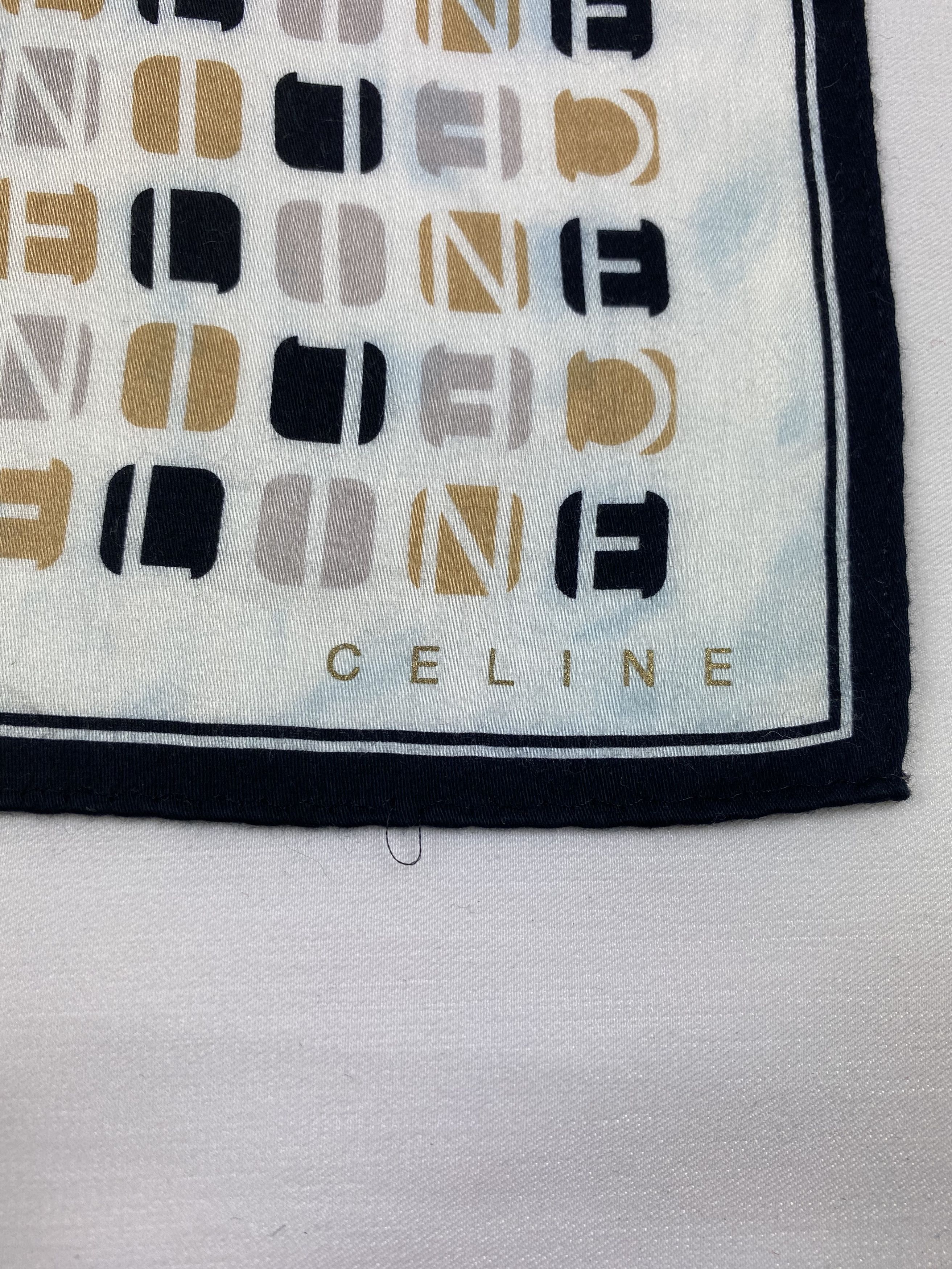 Celine Celine Bandana / Handkerchief / Neckerchief Size ONE SIZE - 5 Thumbnail